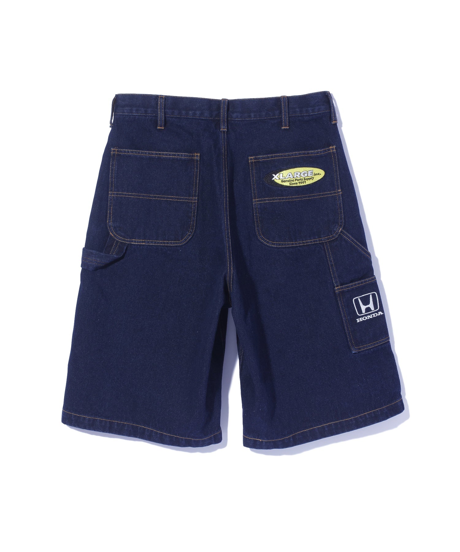 XLARGE×Honda PARTS SUPPLIERS DENIM SHORT PANTS