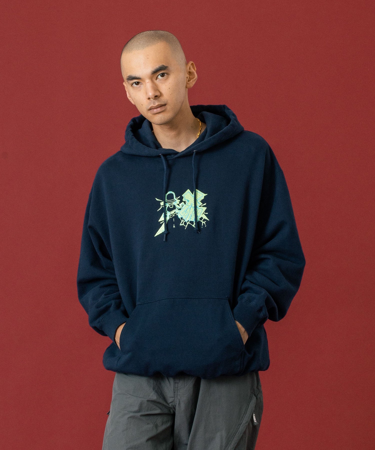 MODEL 身長172cm / 着用サイズ：Lサイズ