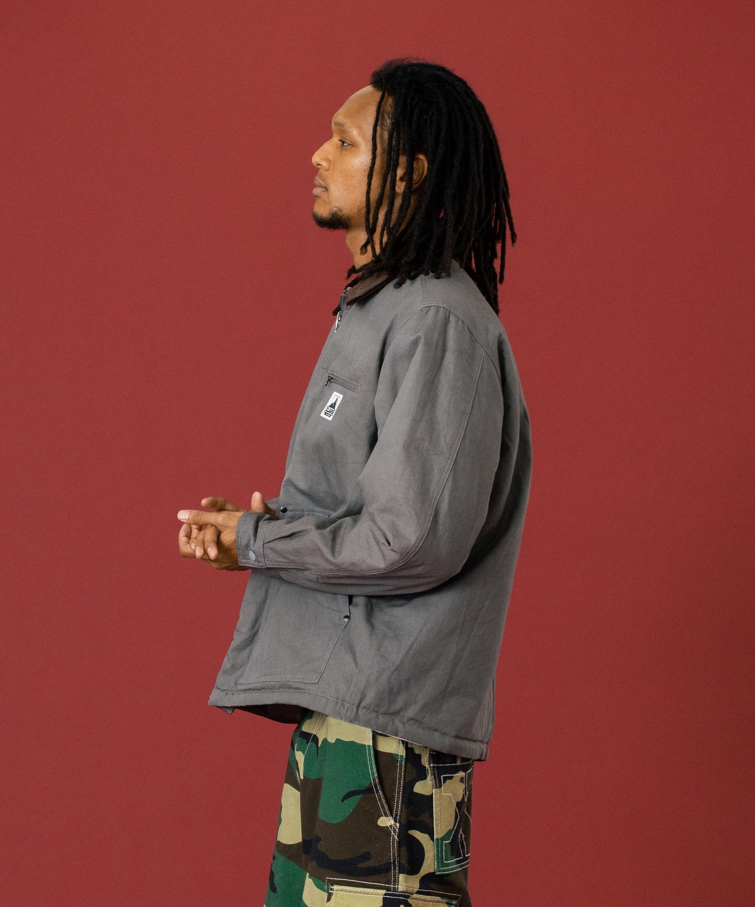 REVERSIBLE WORK JACKET