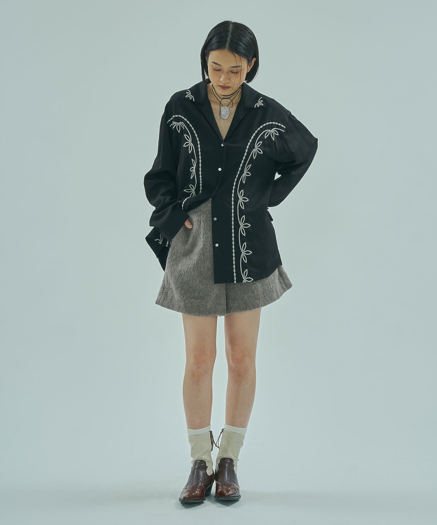 model:163cm 着用サイズ:ONE SIZE