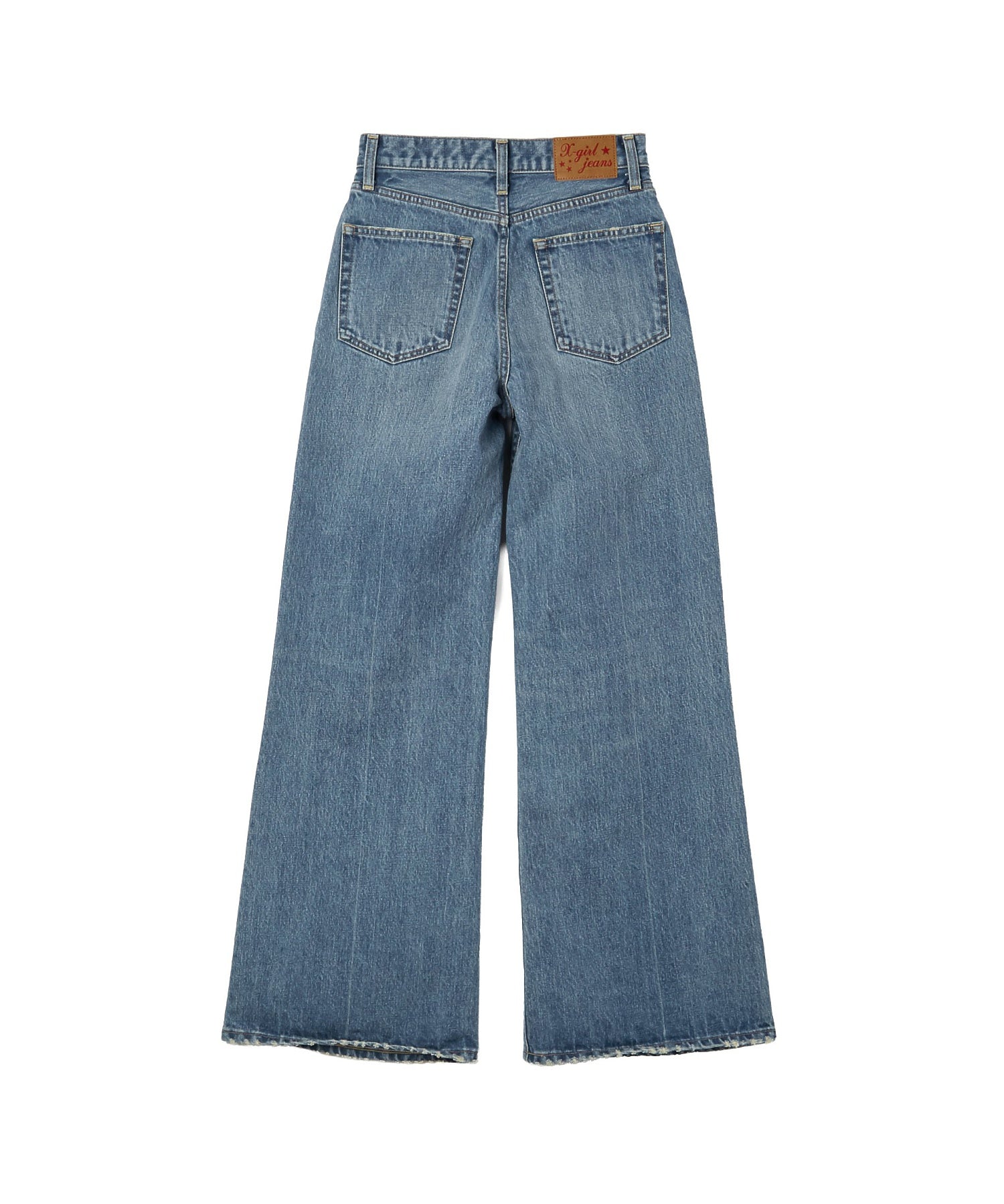 FLARED DENIM PANTS