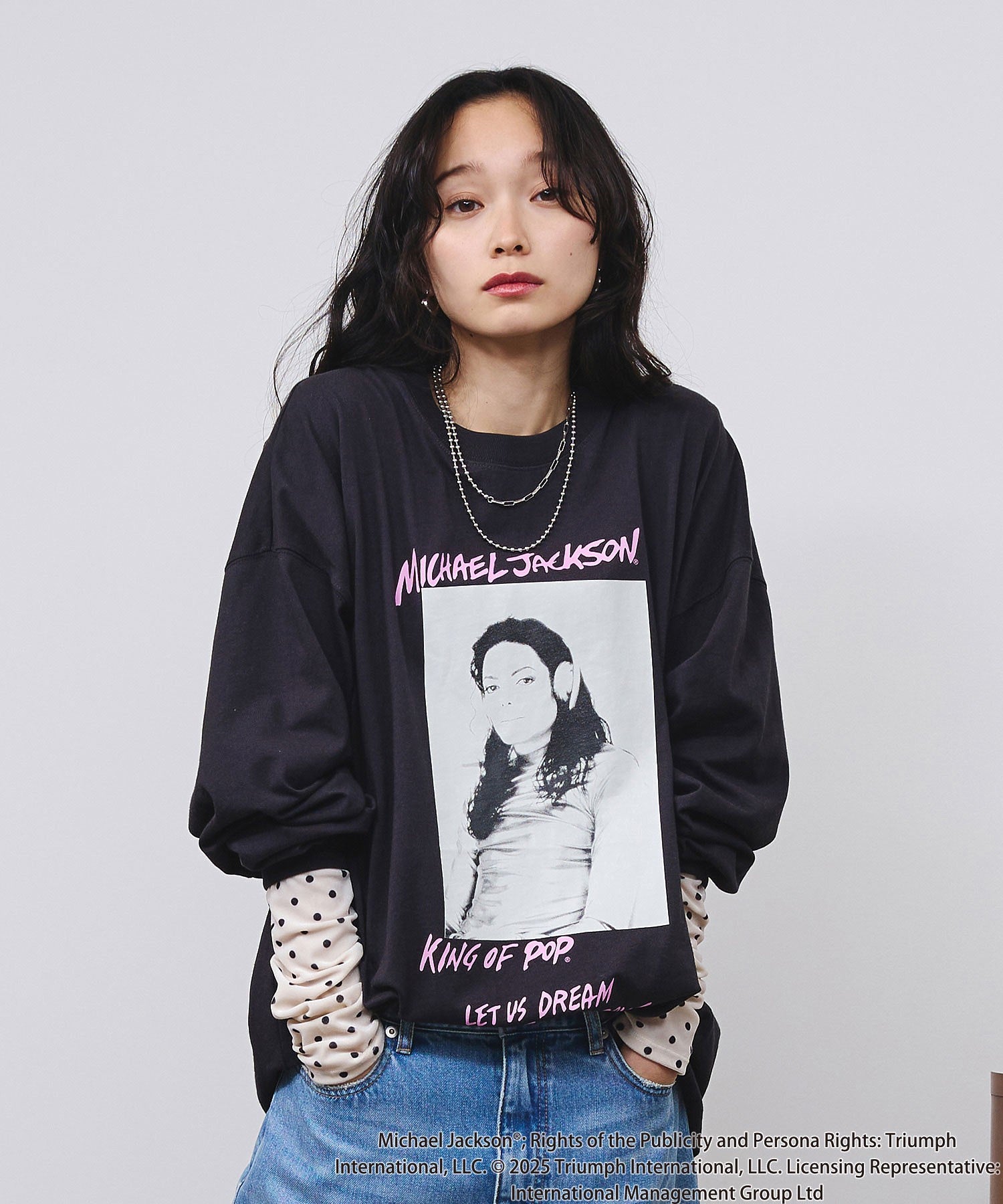 Michael Jackson/SCREAM L/S TEE