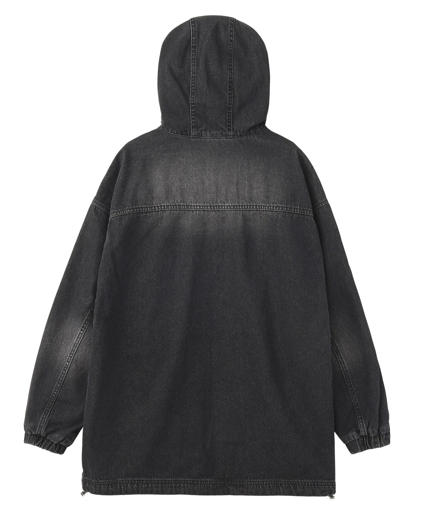 DENIM ANORAK DRESS