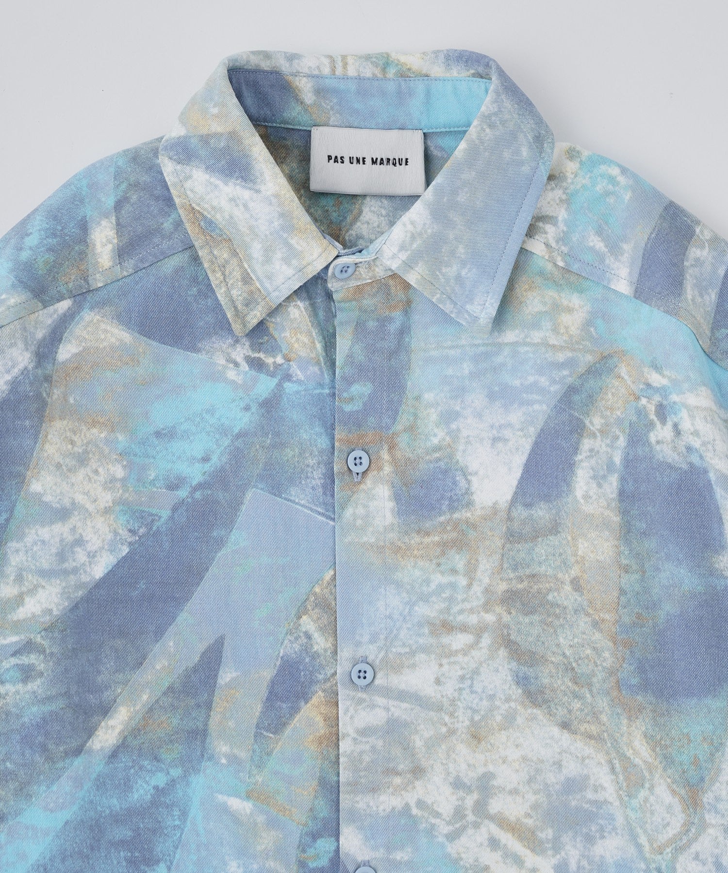 PAS UNE MARQUE/パ・ズュヌ・マルク/BLURB SHIRT L/S 510