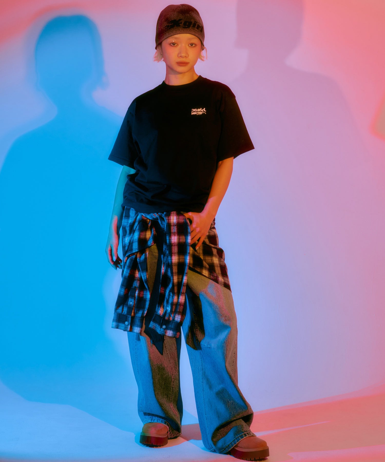 X-girl × Mark Bode S/S TEE