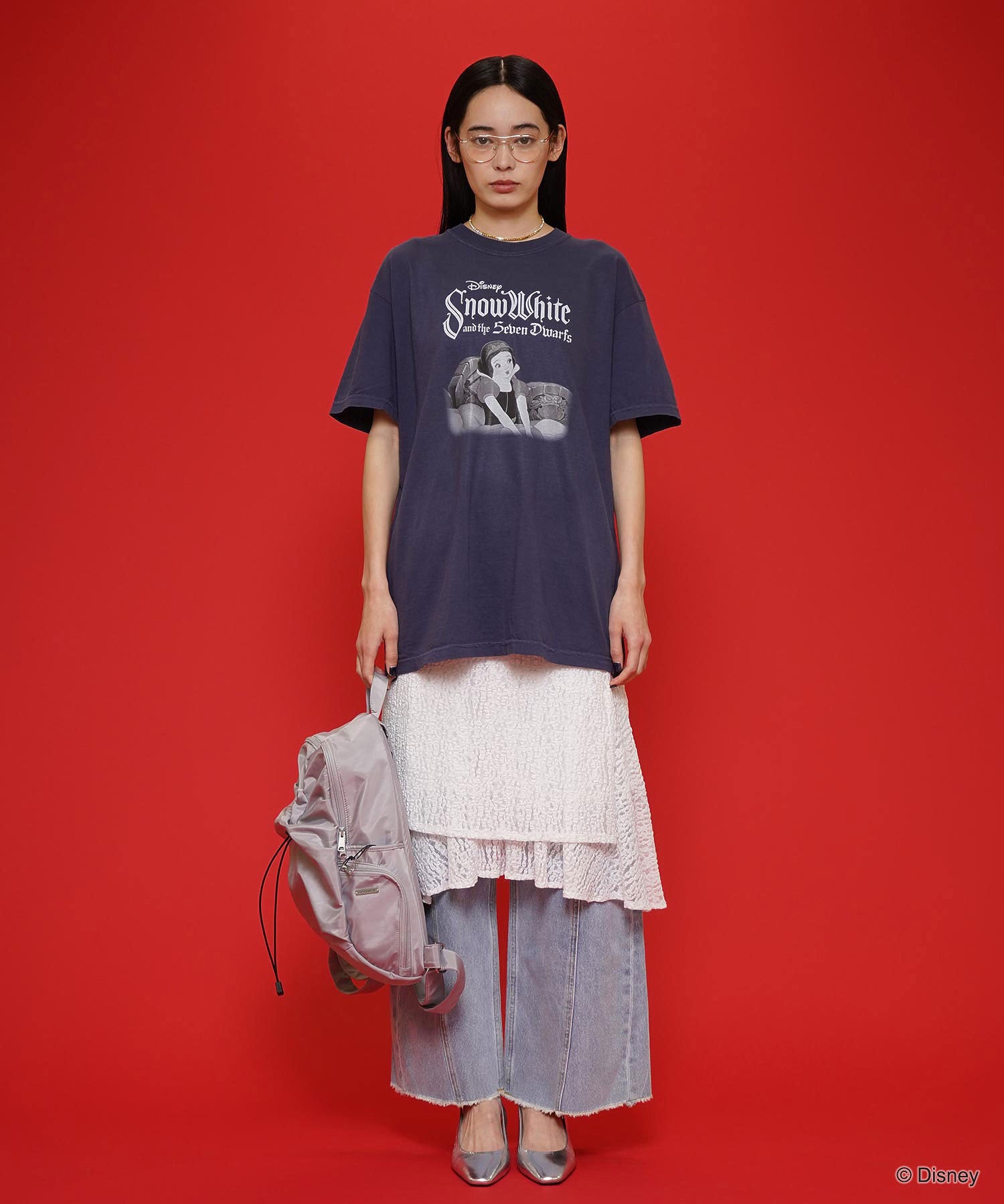 白雪姫/オーバーサイズTシャツ