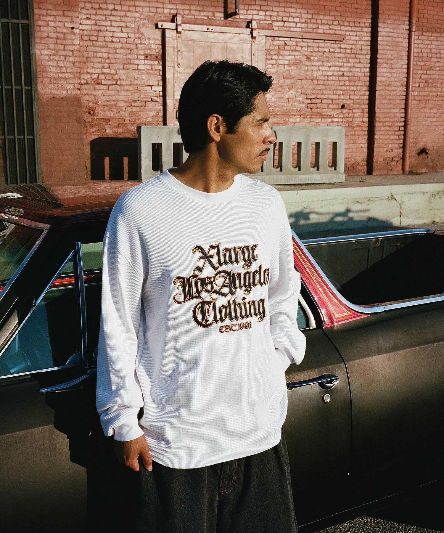 OLD ENGLISH THERMAL L/S TOP