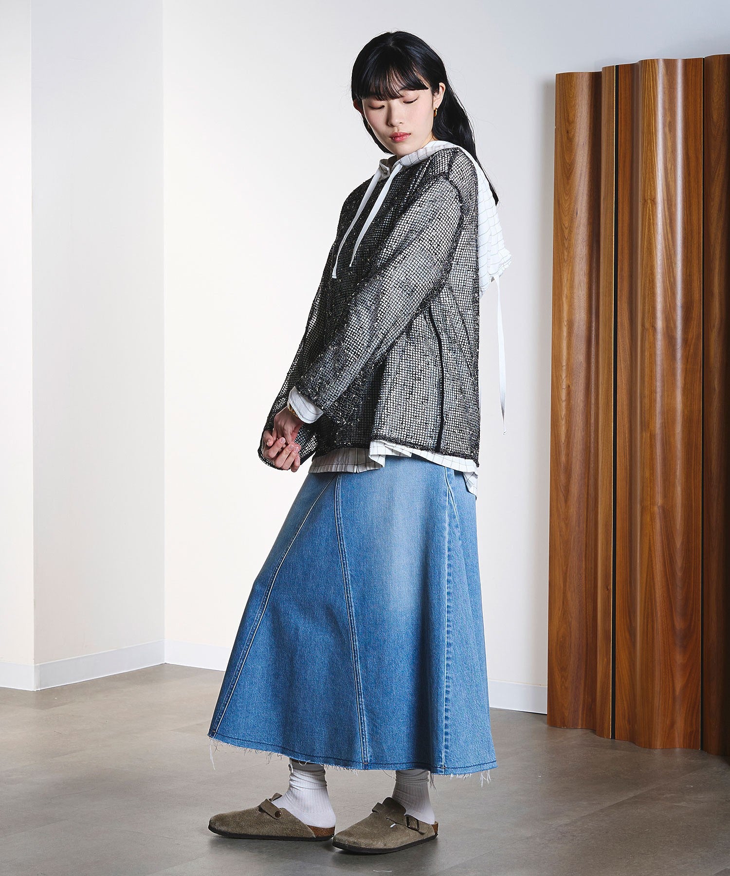 model:169cm 着用サイズ:ONE SIZE