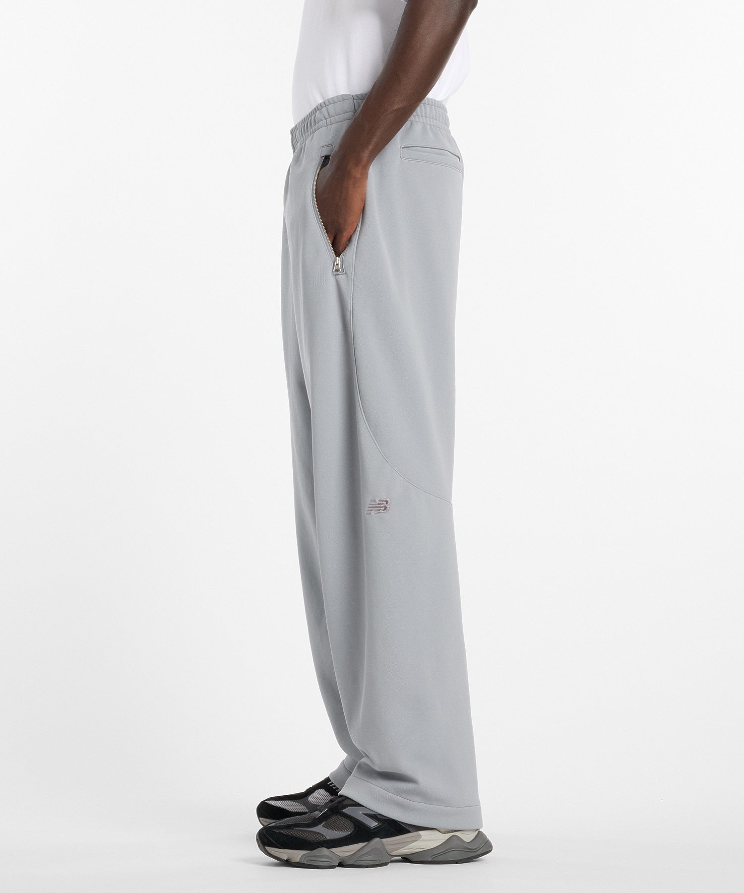 NEW BALANCE/ニューバランス/NB Grey vintage track pants MB61R1RI