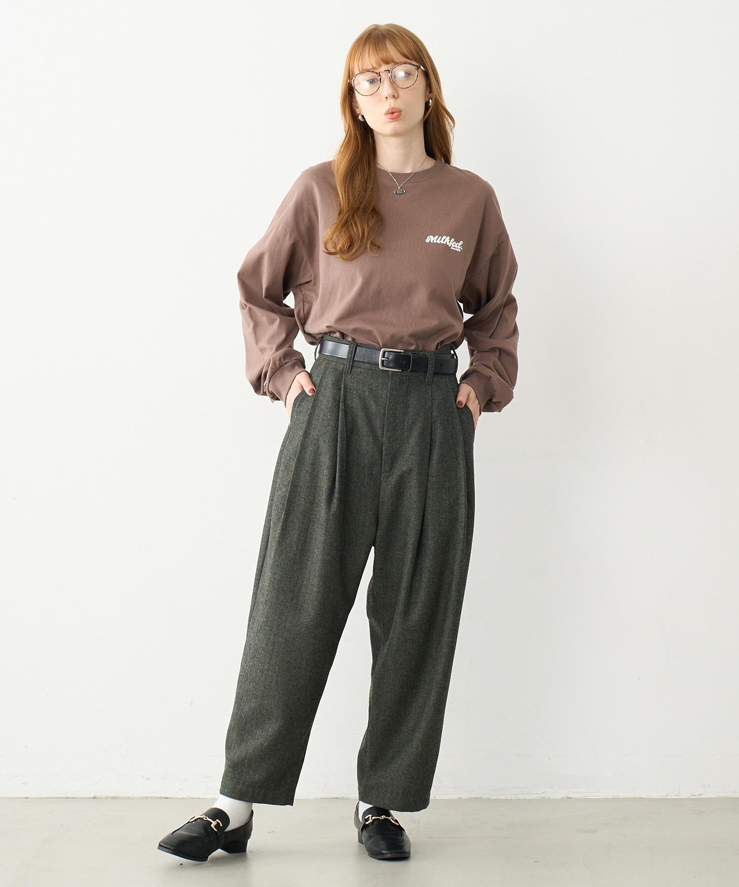 TAPERED CROPPED PANTS