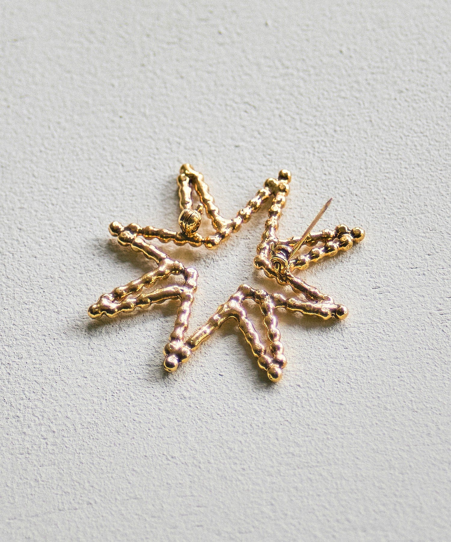 ADER.bijoux/CUTSTEEL STAR BROOCH