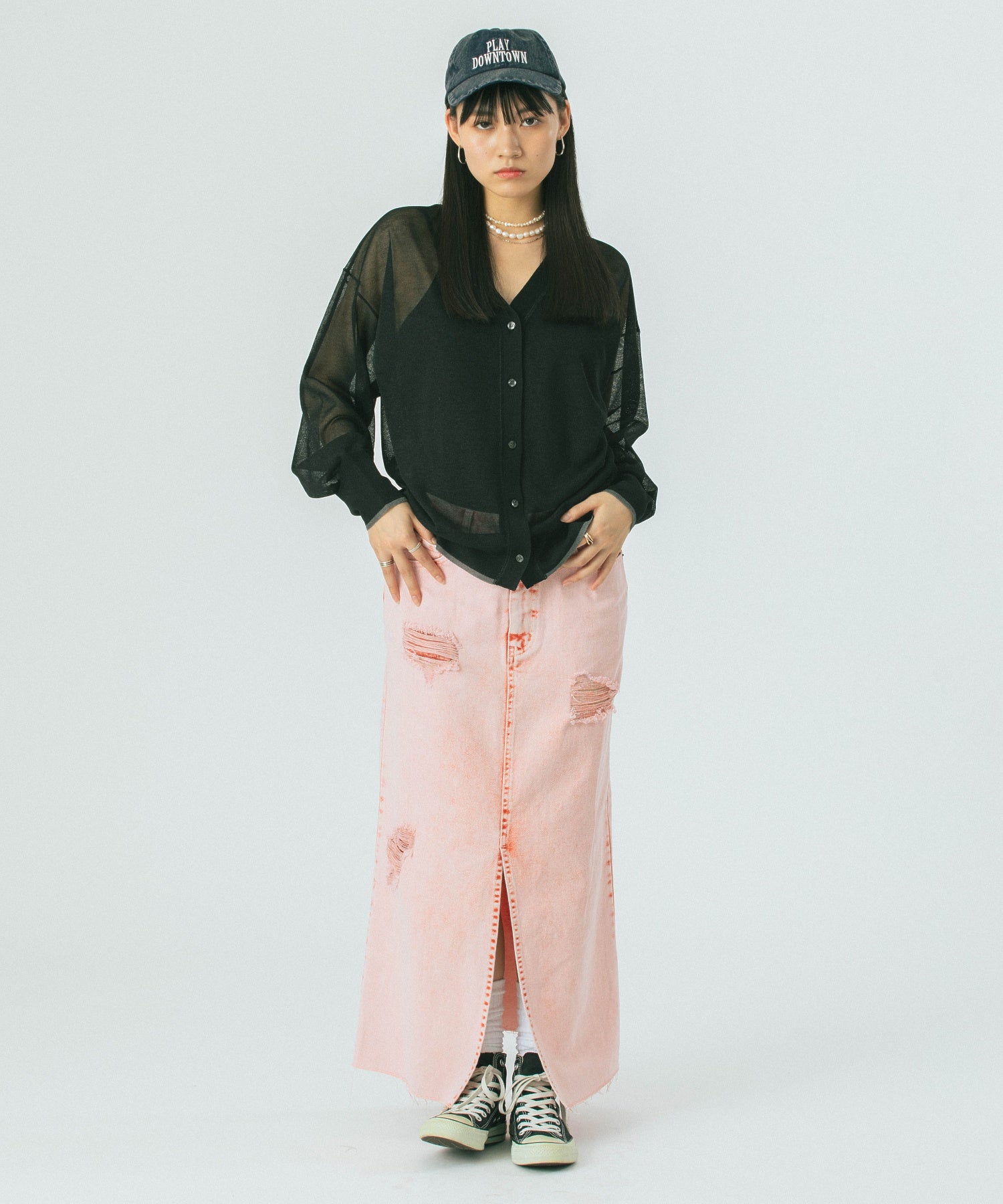 model:167cm 着用サイズ:ONE SIZE
