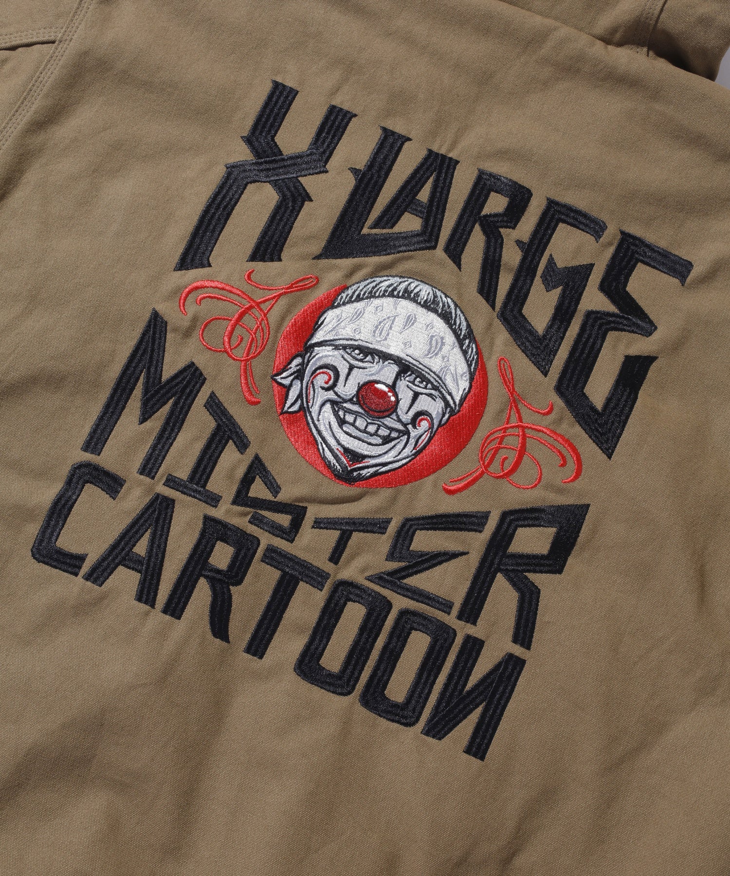 XLARGE×Mister Cartoon HOODED WORK JACKET