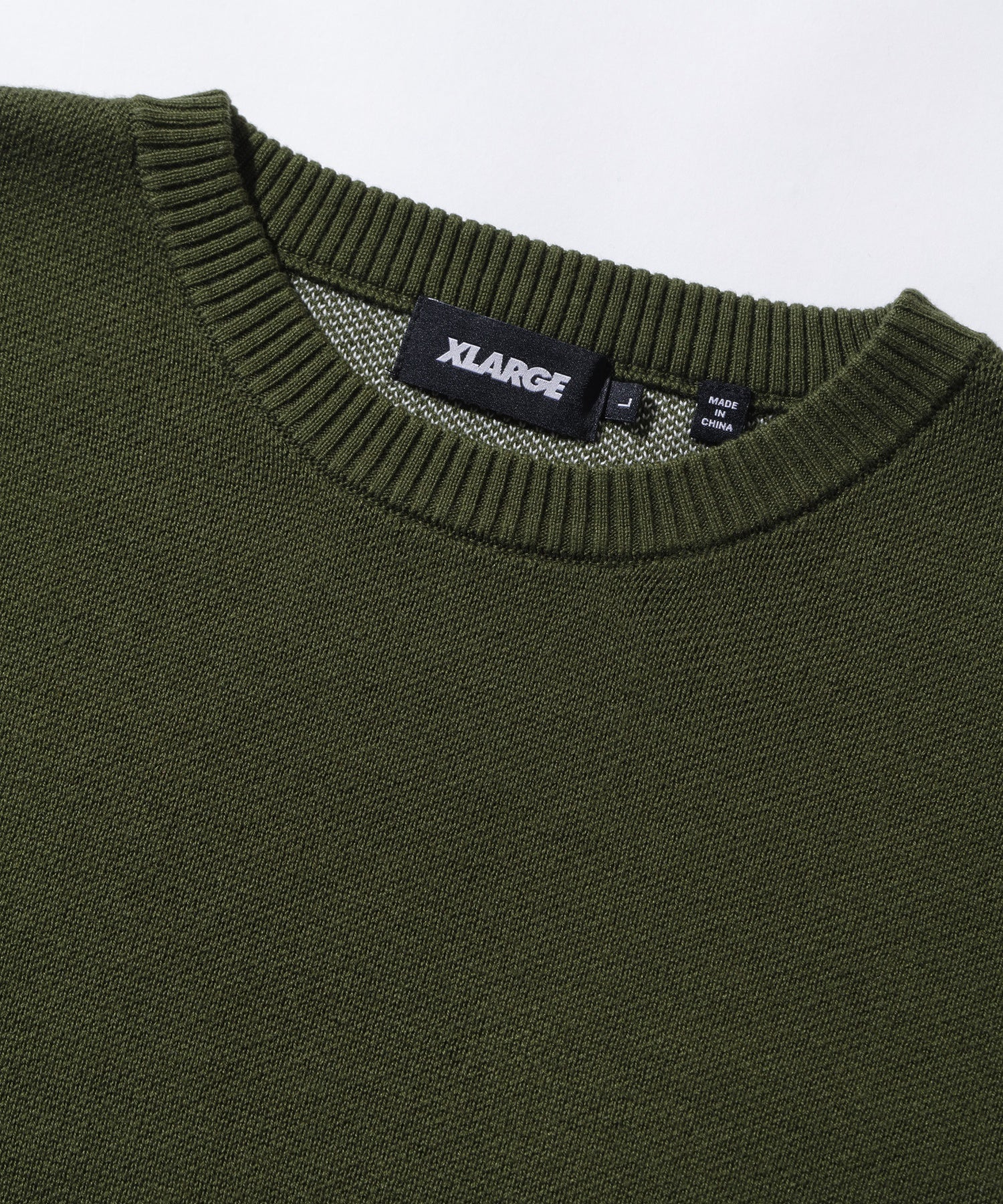 SLANTED OG CREWNECK KNIT TOP