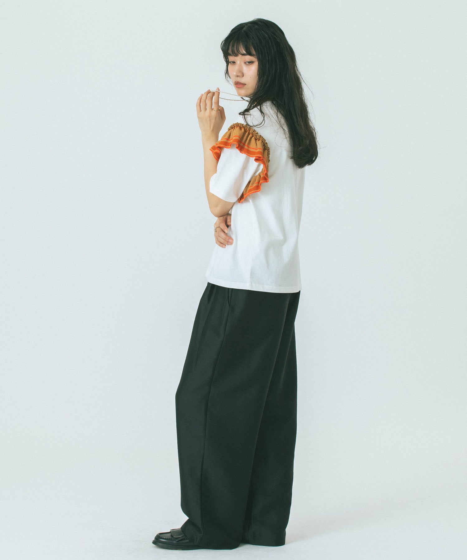 model:167cm 着用サイズ:ONE SIZE