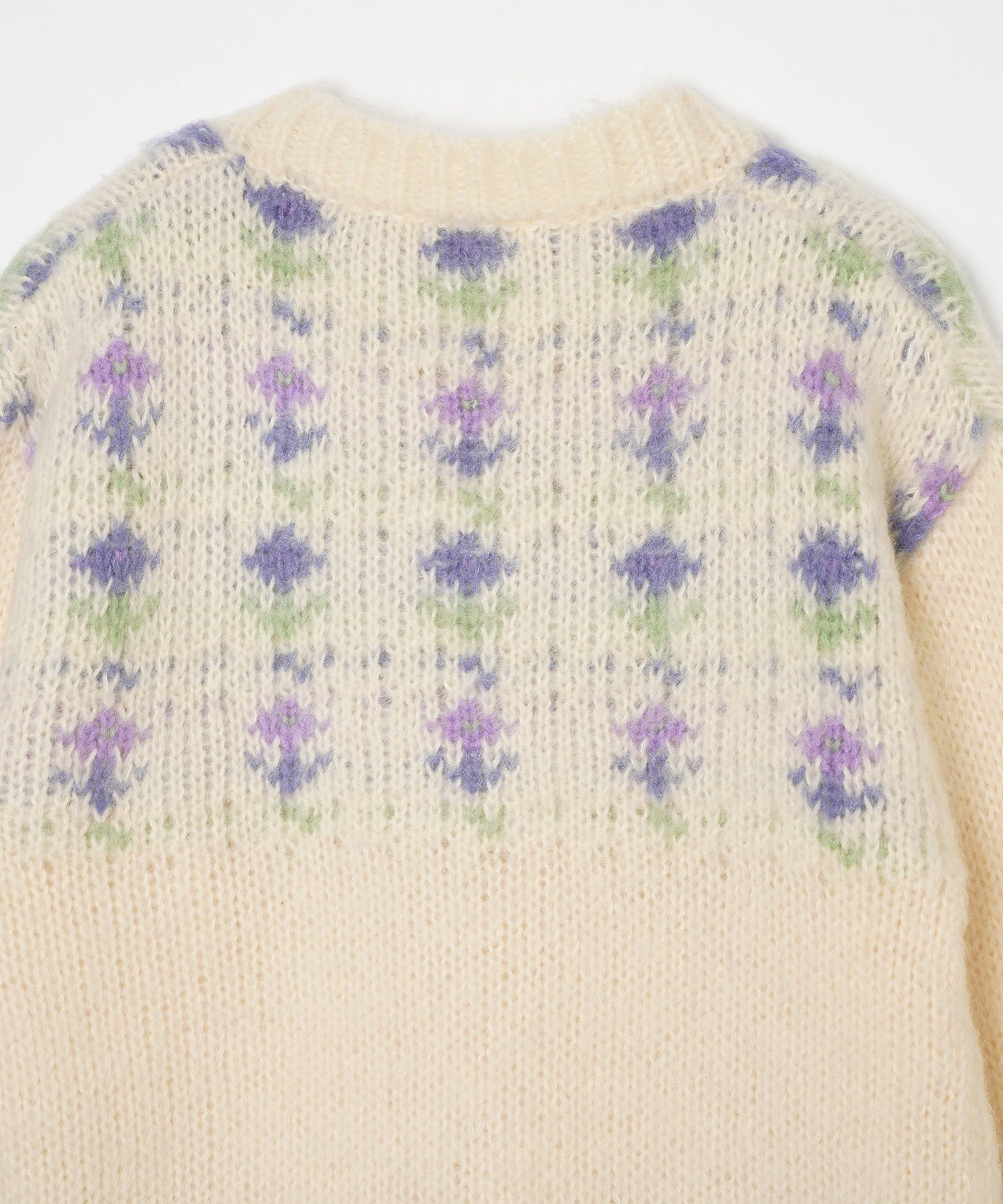 FLOWER KNIT CARDIGAN MILKFED.