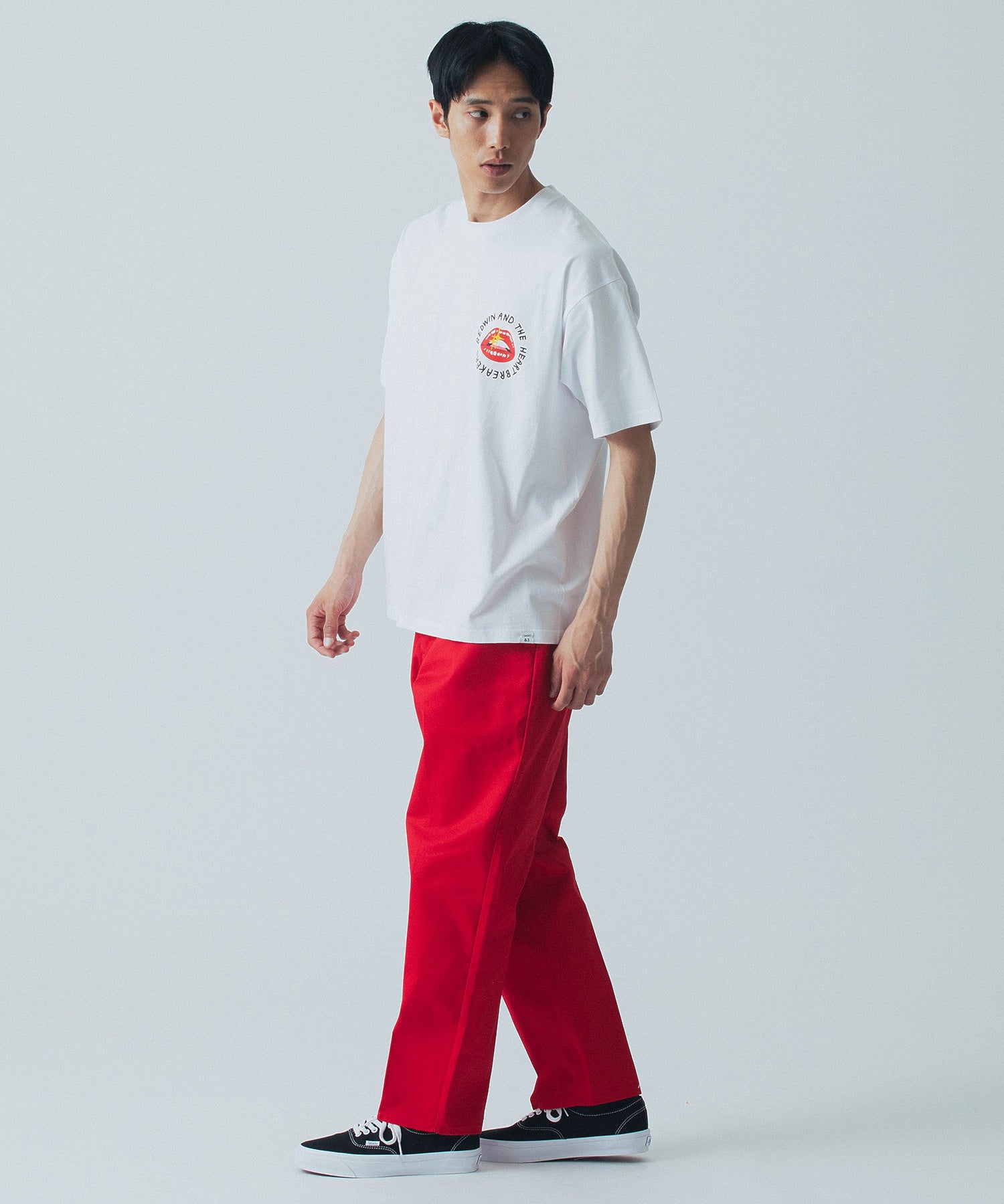 BEDWIN/ベドウィン/J.ANDRE Ex. S/S PRINTED TEE FRED/24SB2152