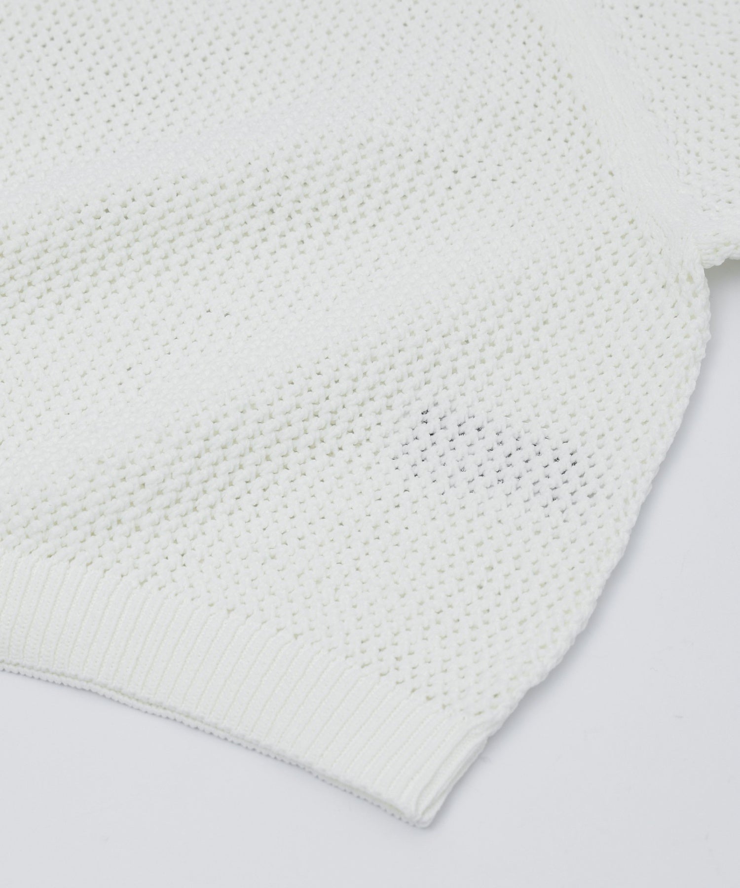 adidas/アディダス/W KNITTED CROCHET POLO CX746