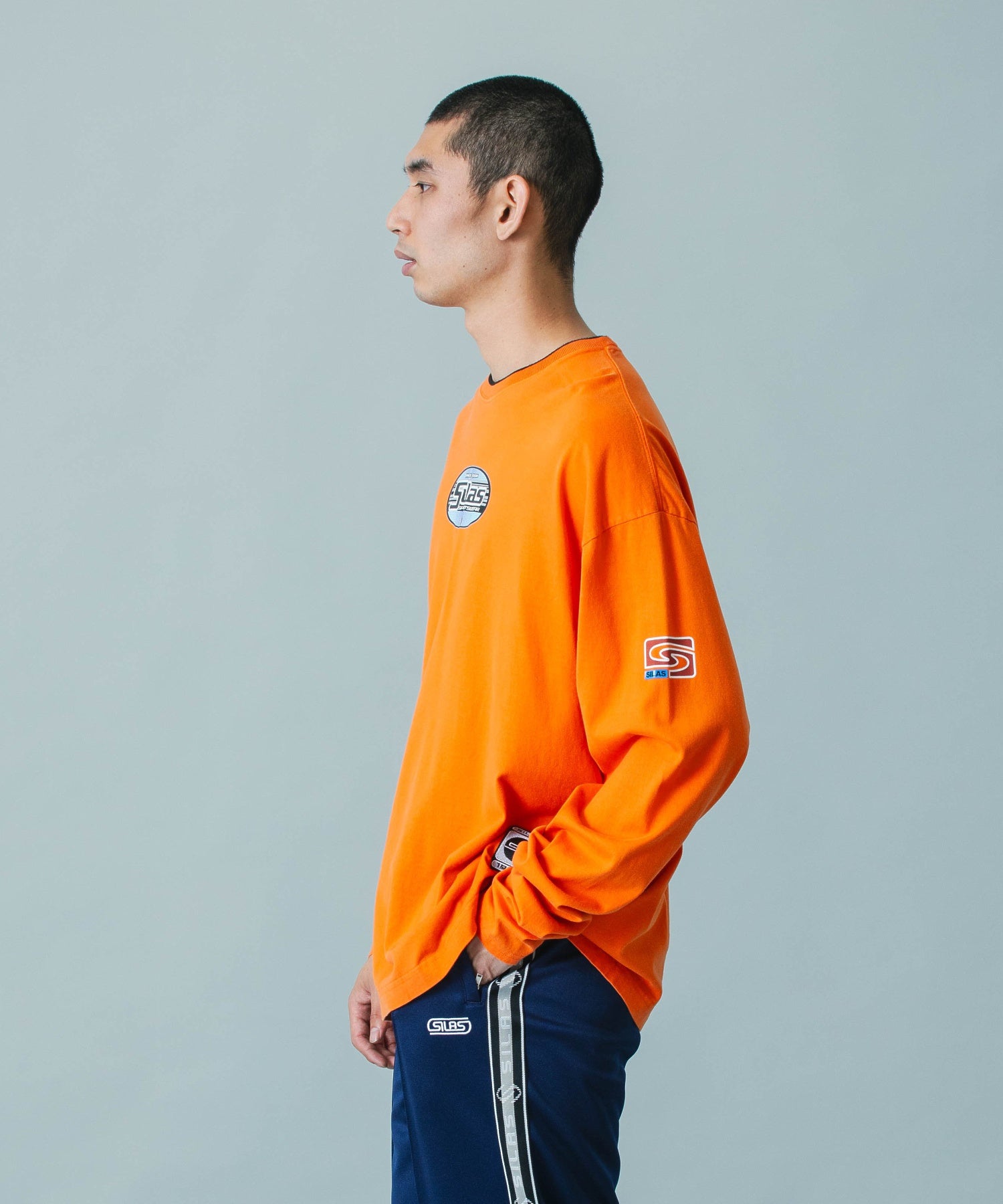 SKATE OVAL L/S TEE