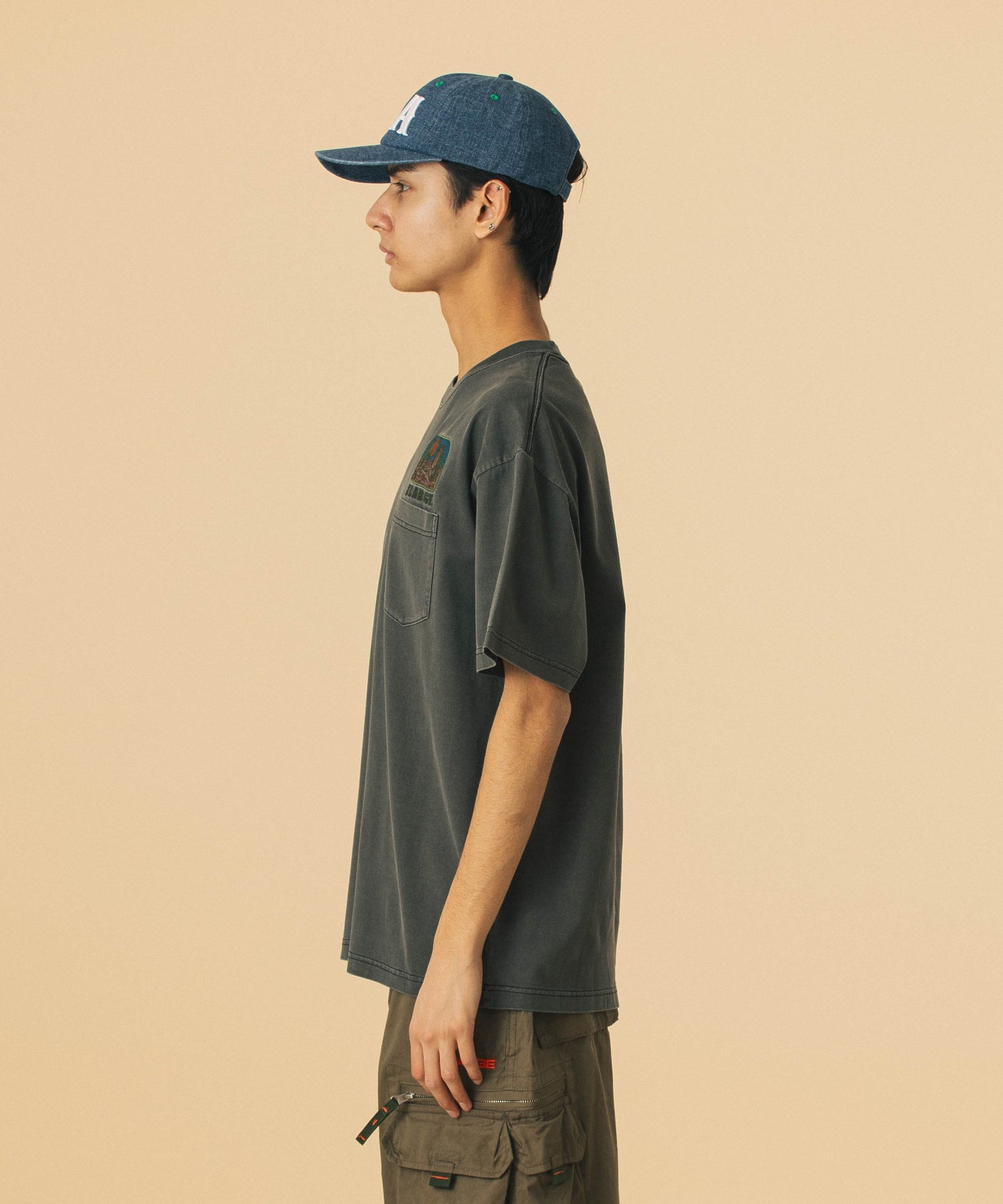 OVERDYED DESERT S/S POCKET TEE