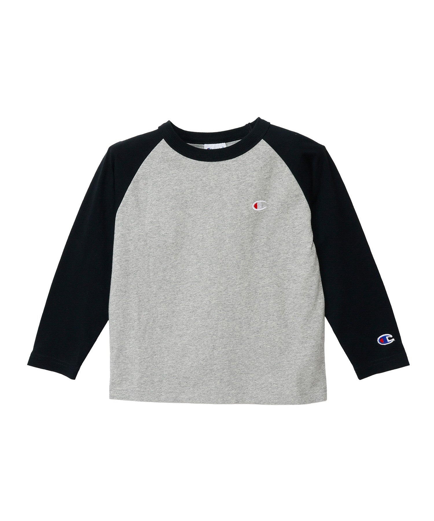 【Champion® KIDS】RAGLAN LONG SLEEVE T-SHIRT