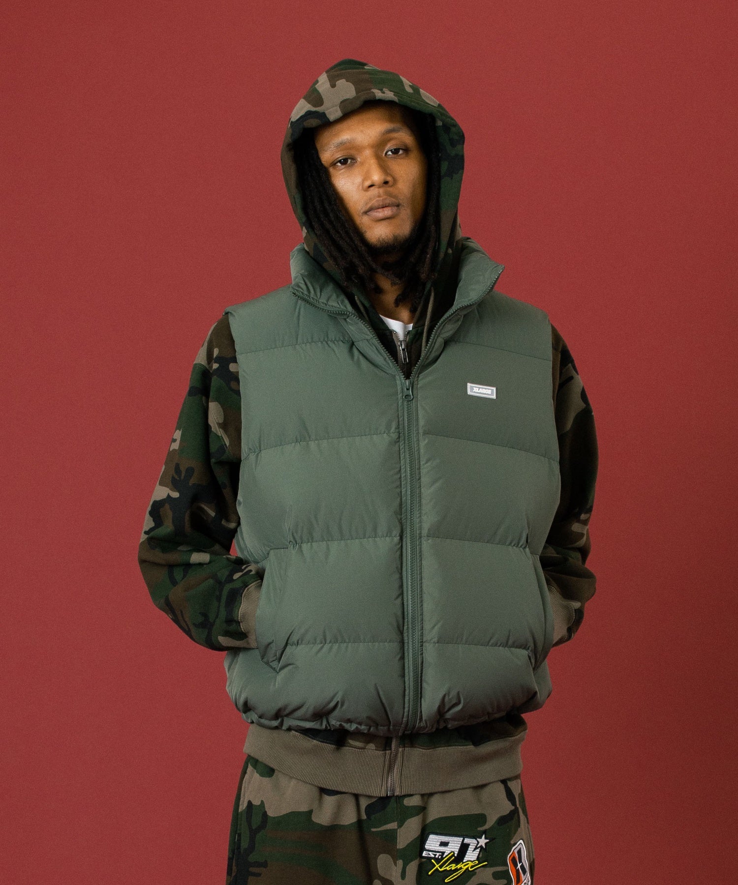 MODEL 身長185cm / 着用サイズ：Lサイズ