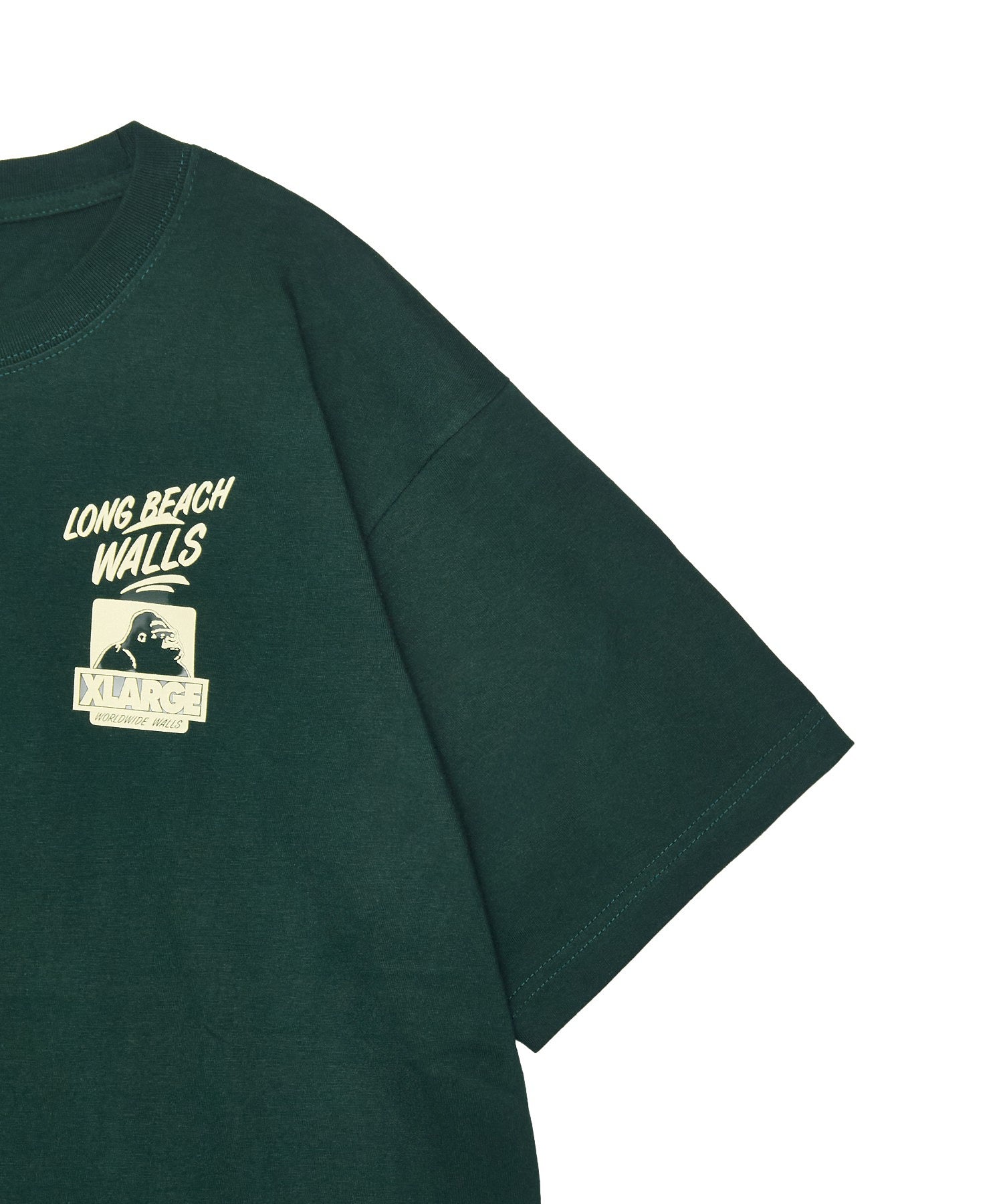 XLARGE x LONG BEACH WALLS S/S TEE calif-ART