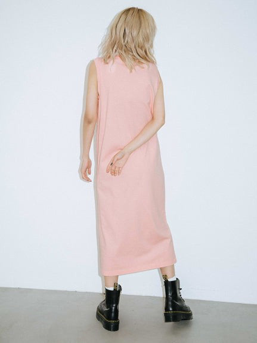 PLANE SHAPES LOGO TANK DRESS X-girl