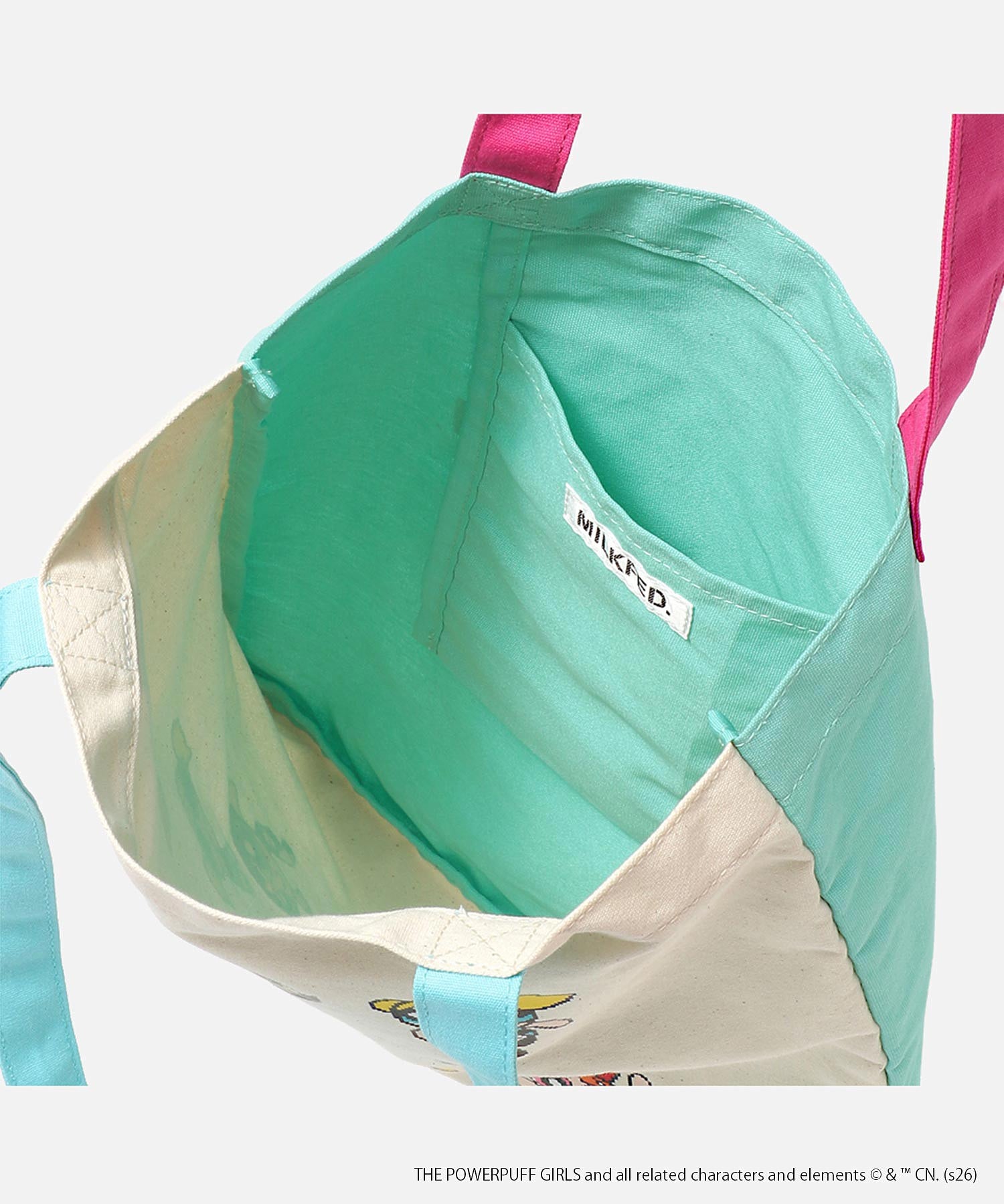 THE POWERPUFF GIRLS × MILKFED. TOTEBAG
