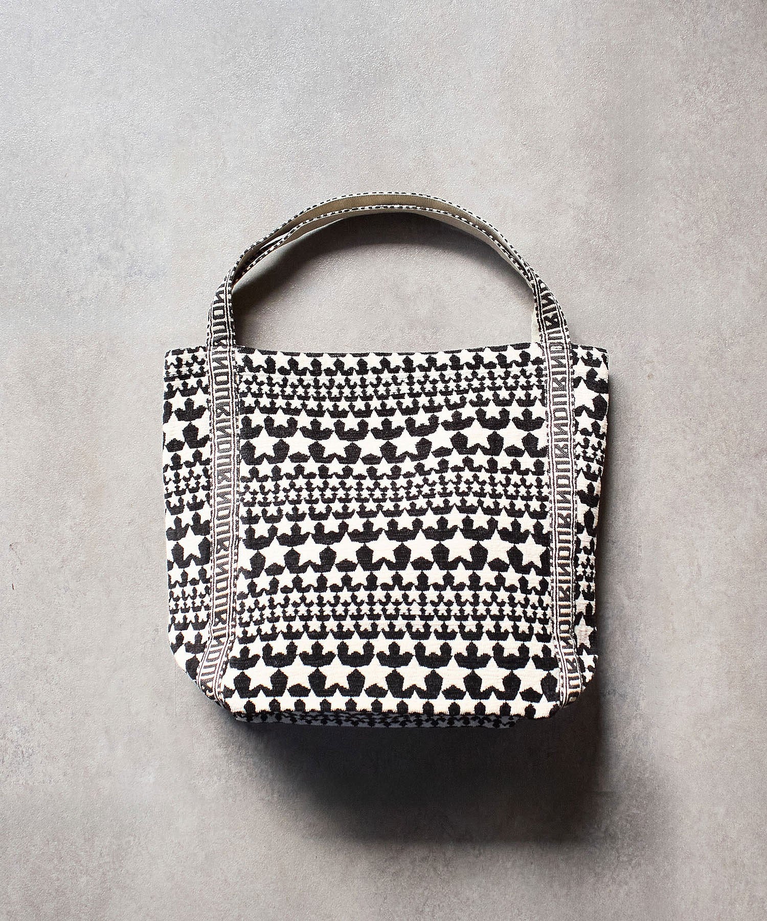 BINDU/STARS JACQUARD TOTE BAG