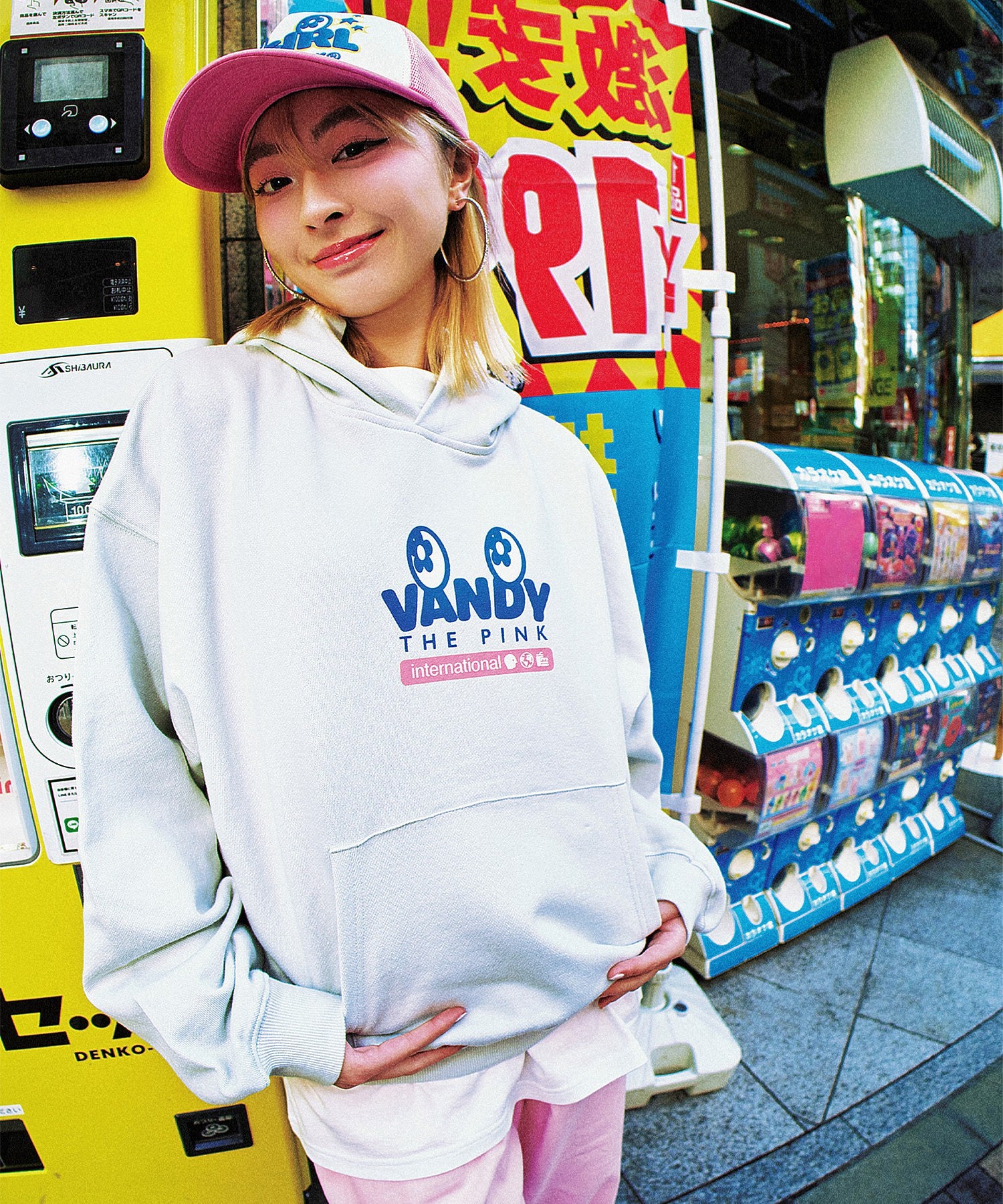 X-girl × VTP TRUCKER CAP