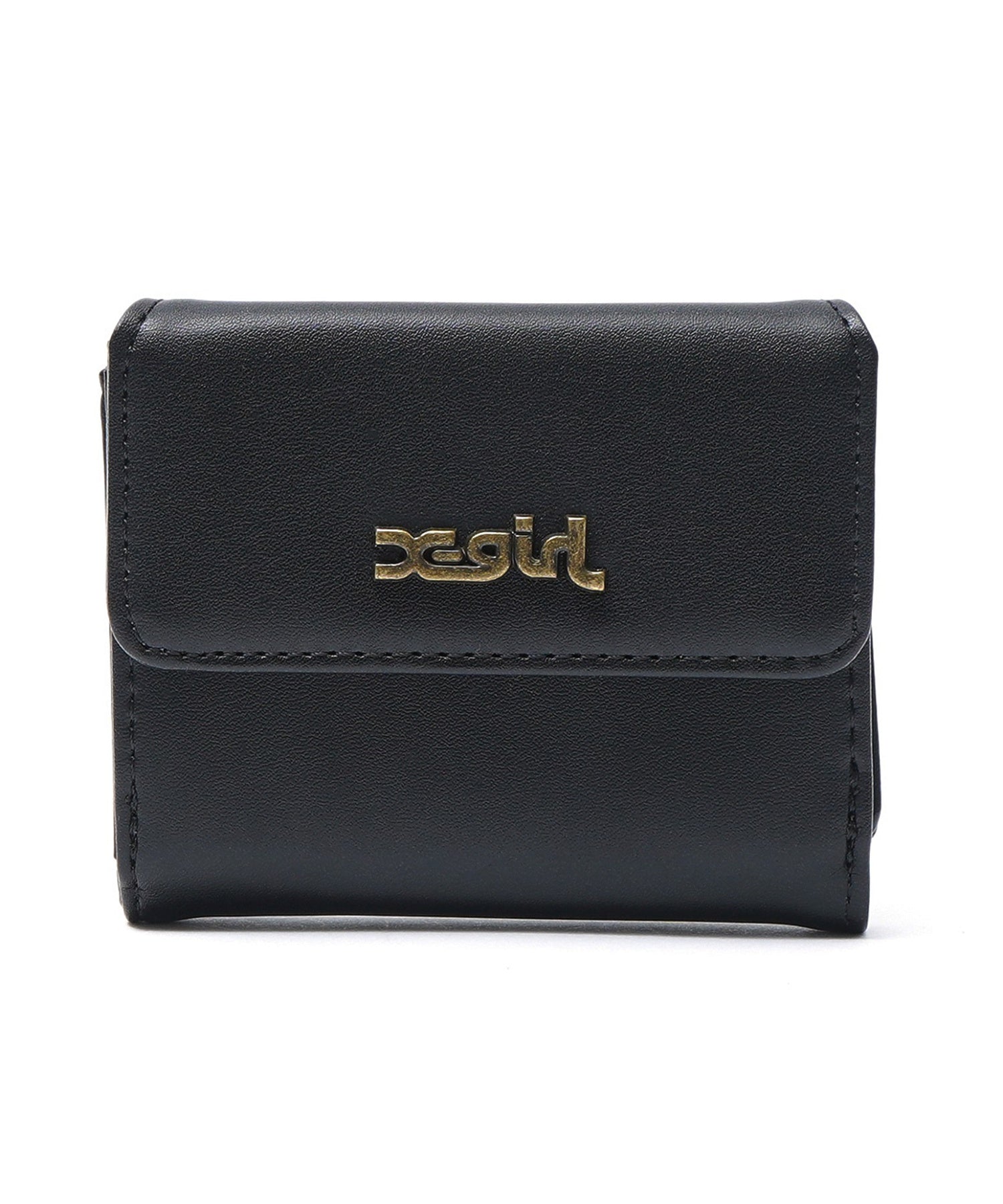 MILLS LOGO FAUX LEATHER MINI WALLET