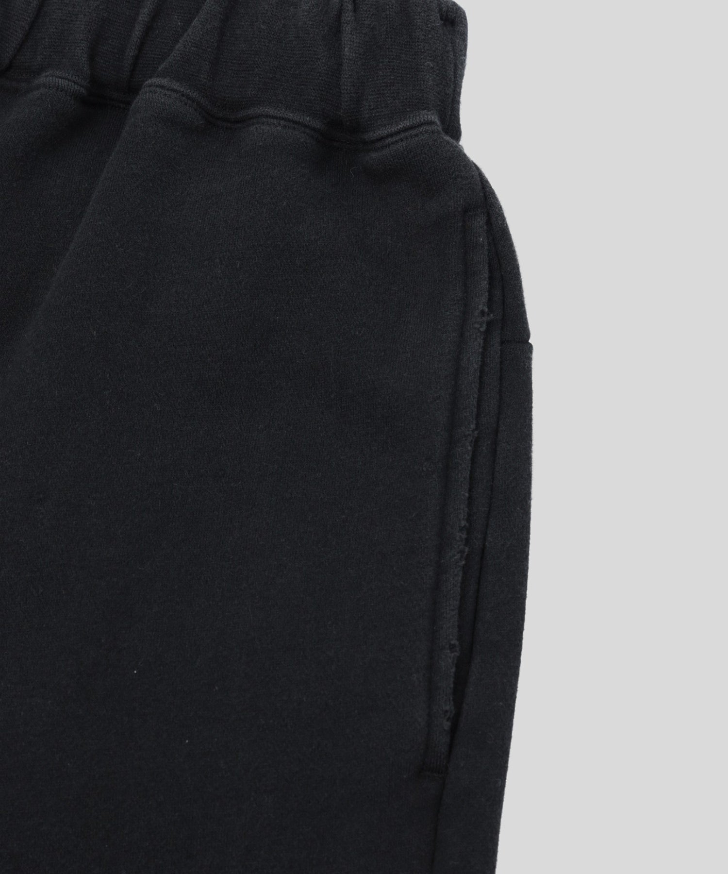 VEIN/ヴェイン/DISTRESSED BULKY TERRY CUT OFF BAGGY TROUSERS VP61-321