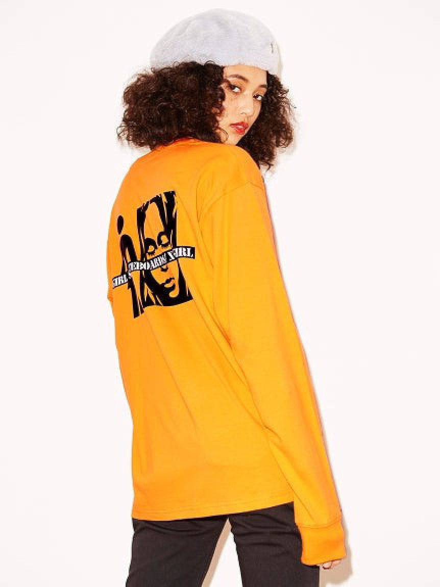 #1 X-girl x GIRL SKATEBOARDS L/S BIG TEE