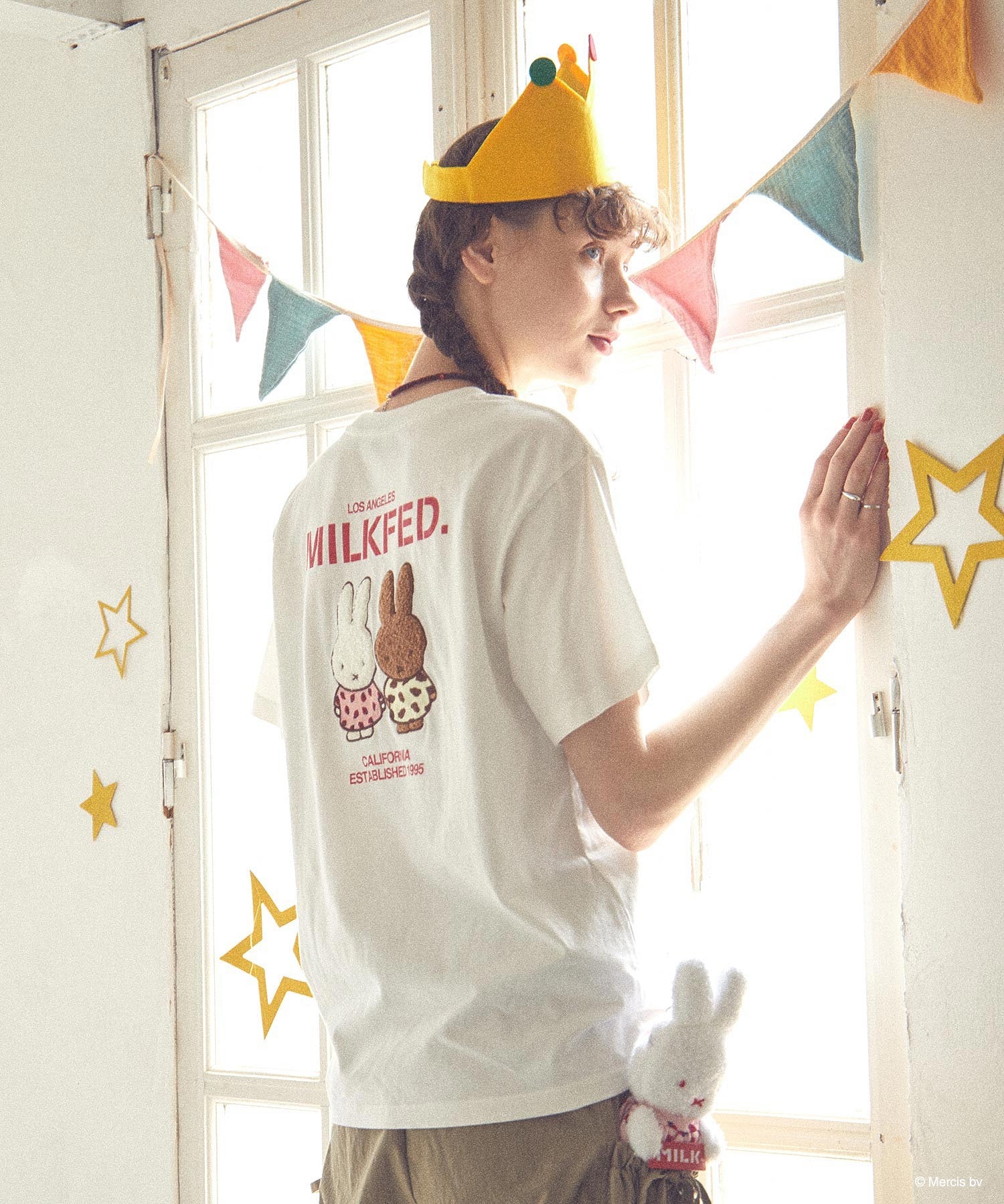 MILKFED. x MIFFY AND MELANIE S/S TEE
