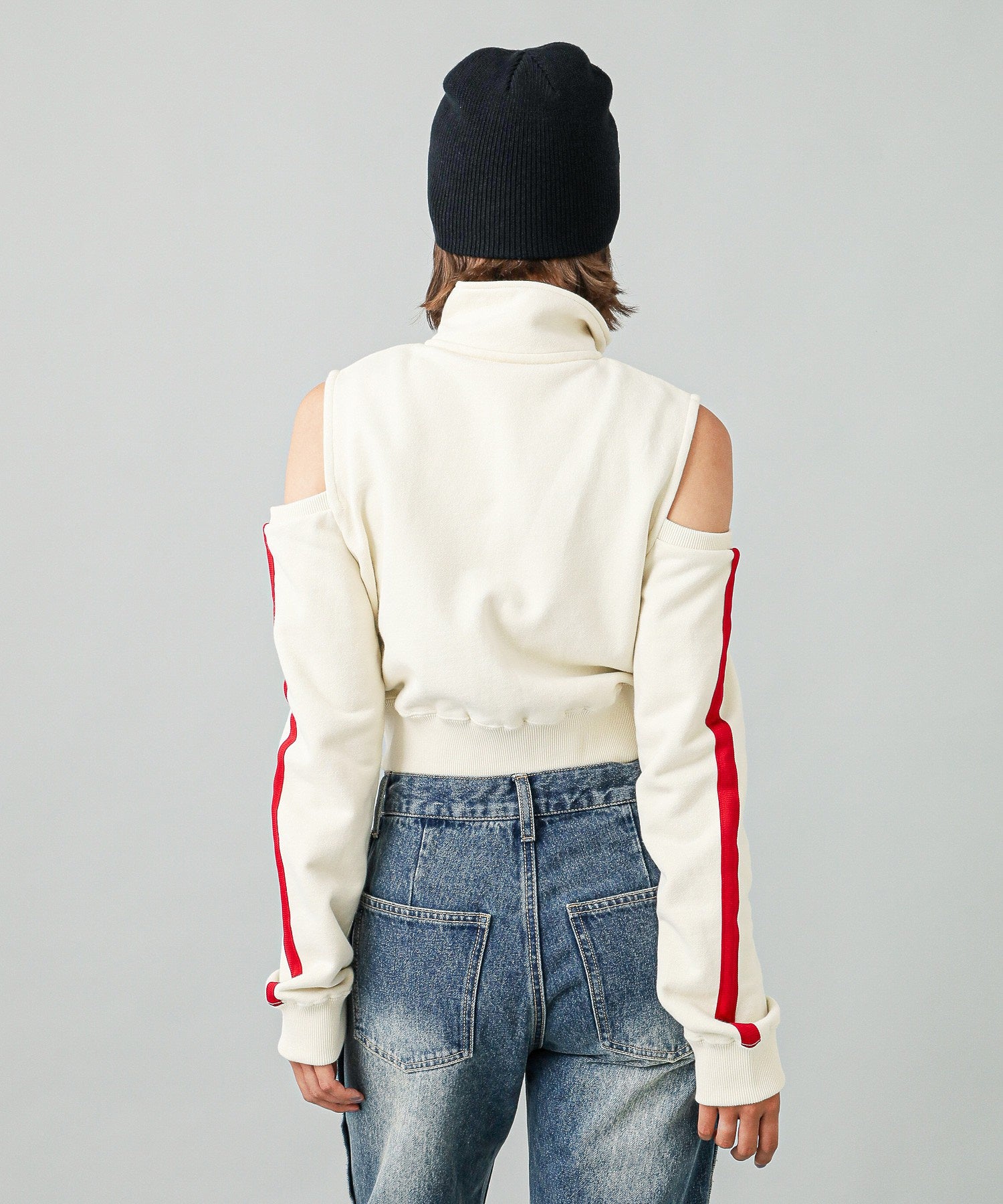 OFF THE SHOULDER TRACK JACKET