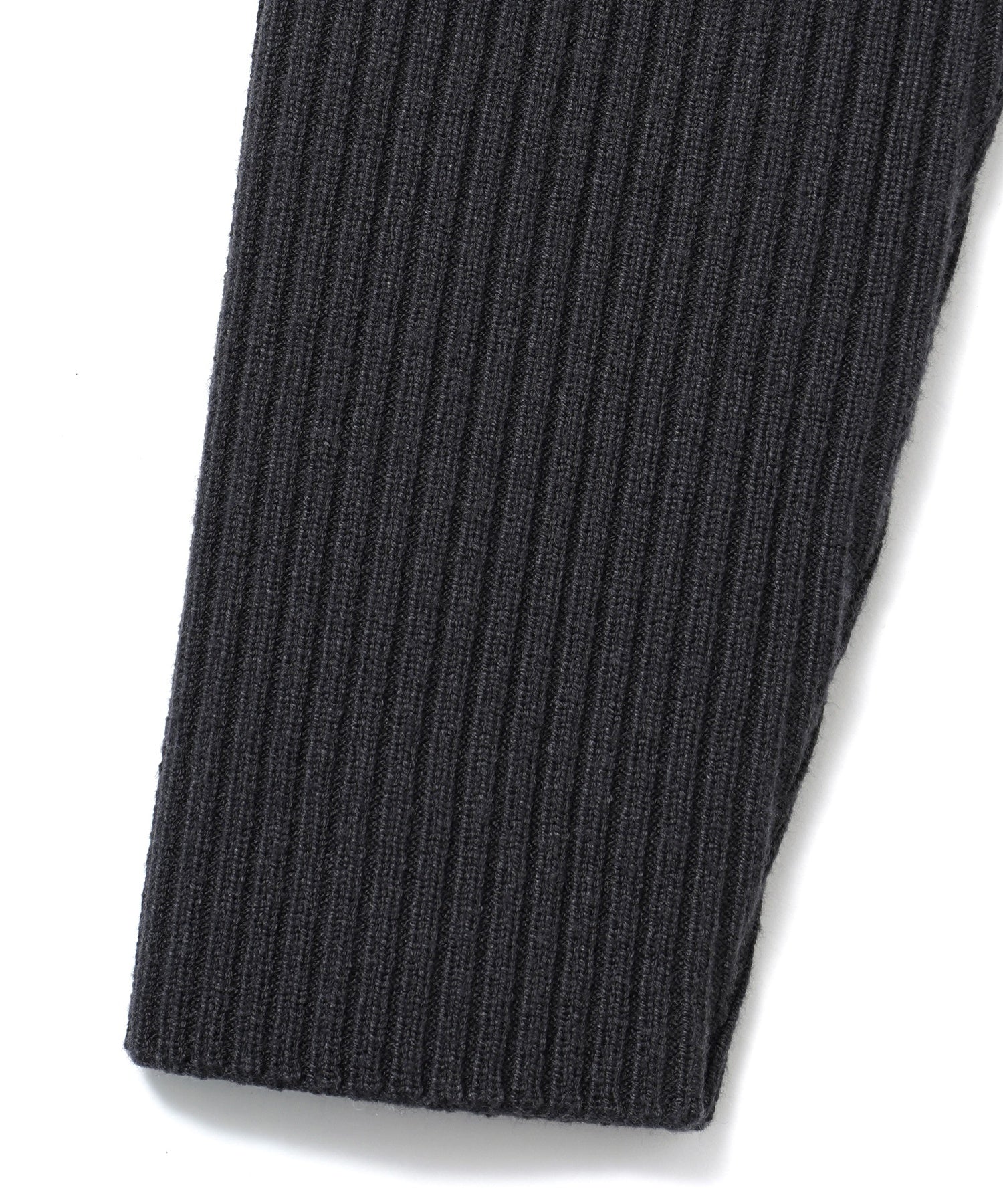 SWEAT AND KNIT ZIP UP HOODIE