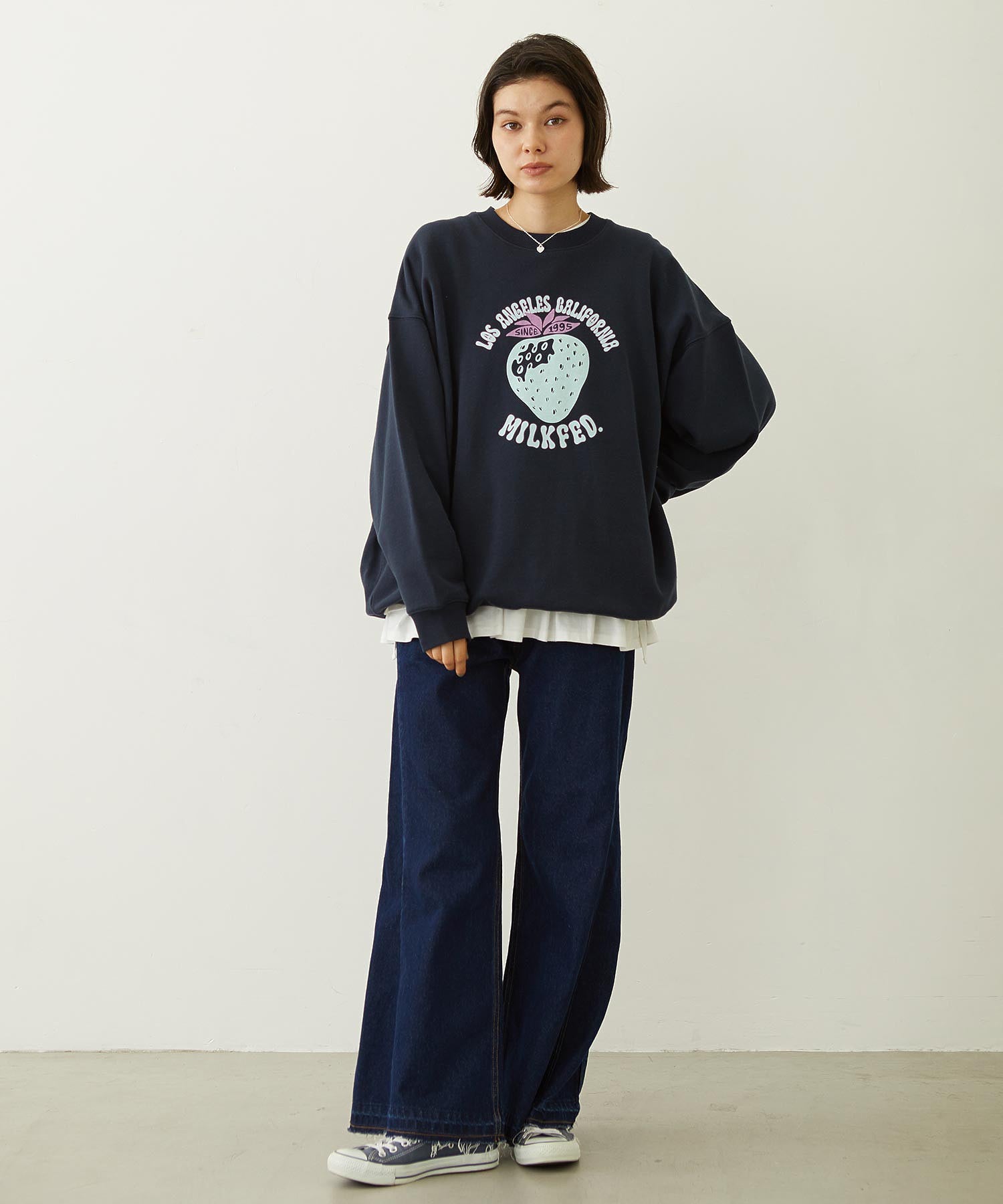 STRAWBERRY SWEAT TOP