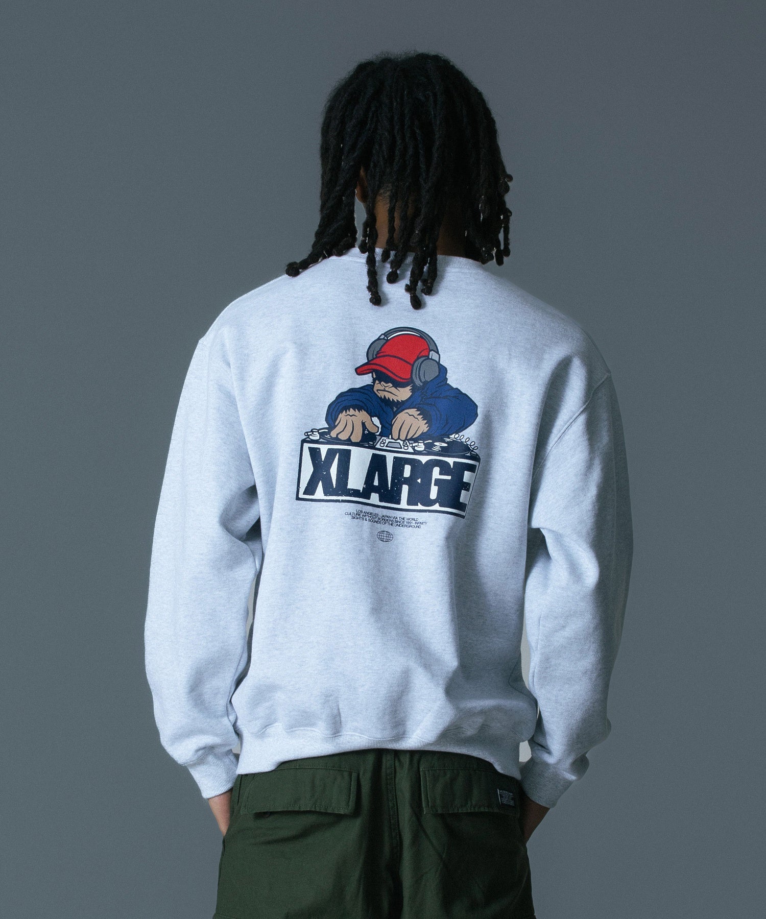 APE SELECTAH CREWNECK SWEATSHIRT