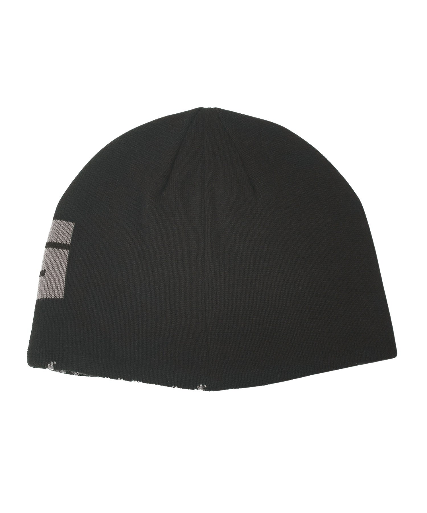 REVERSIBLE JACQUARD BEANIE