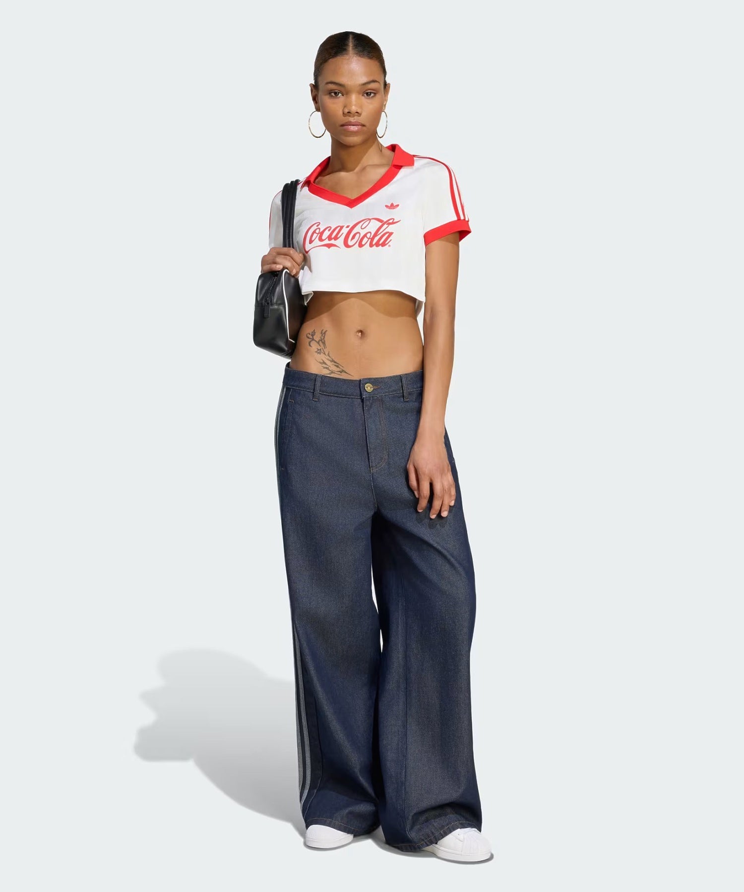 ADIDAS/アディダス/COCA COLA W CROPPED JERSEY KY7571
