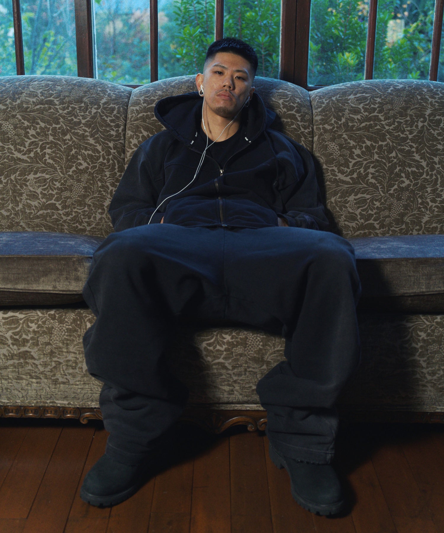 XLARGE×DexFilmz ZIP UP HOODED SWEATSHIRT