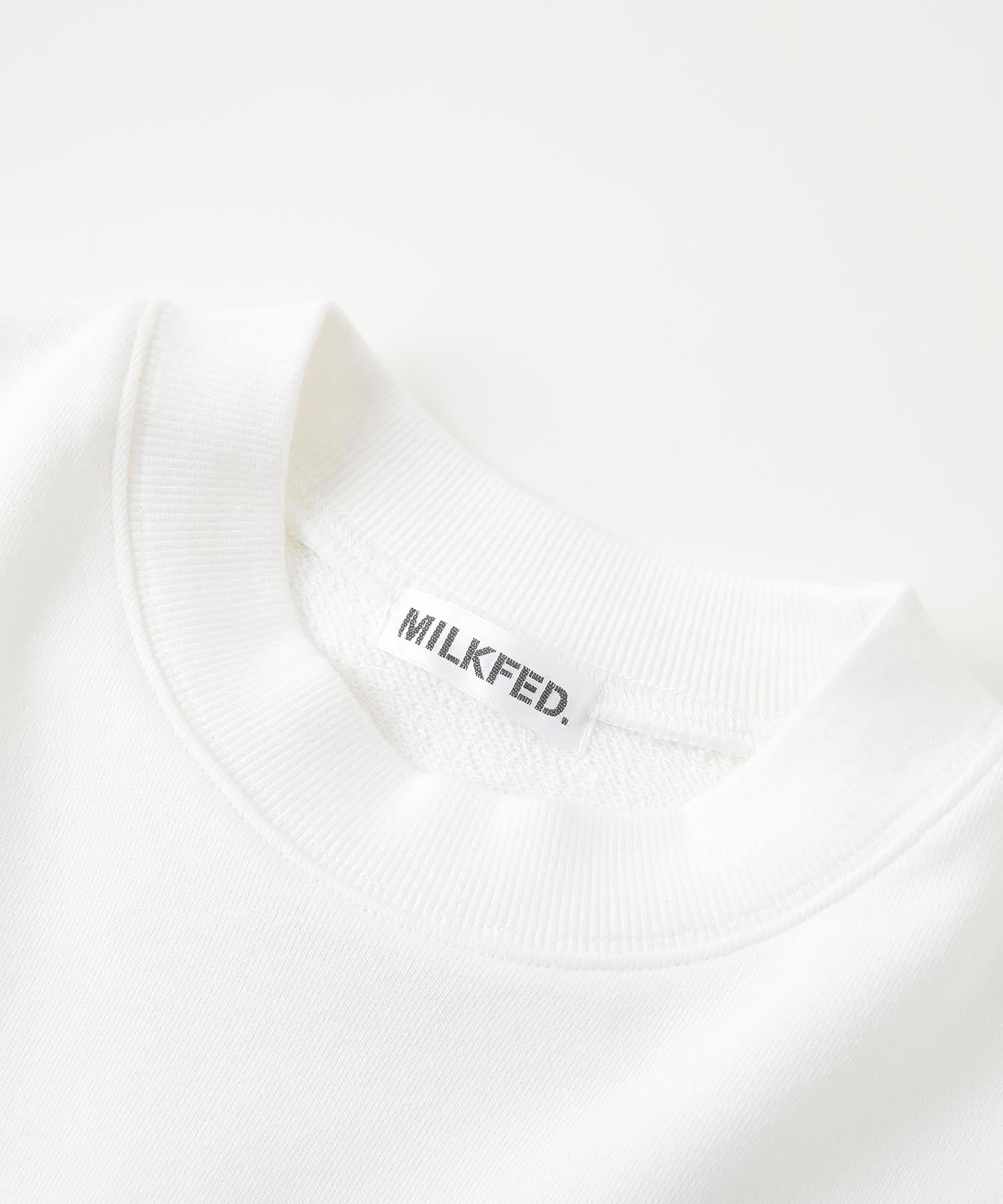 FLOWER LOGO SWEAT TOP MILKFED.