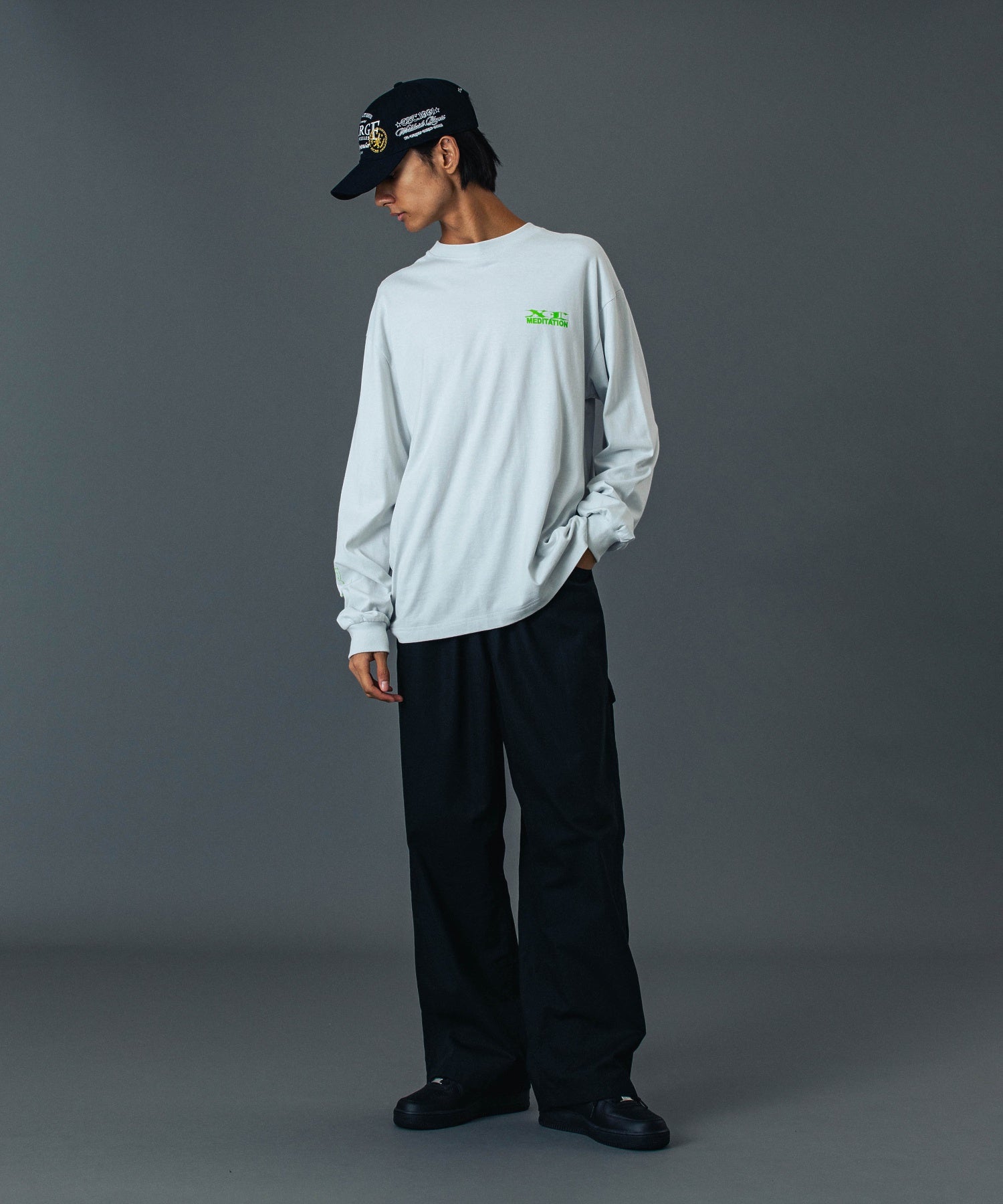 XL MEDITATION L/S TEE