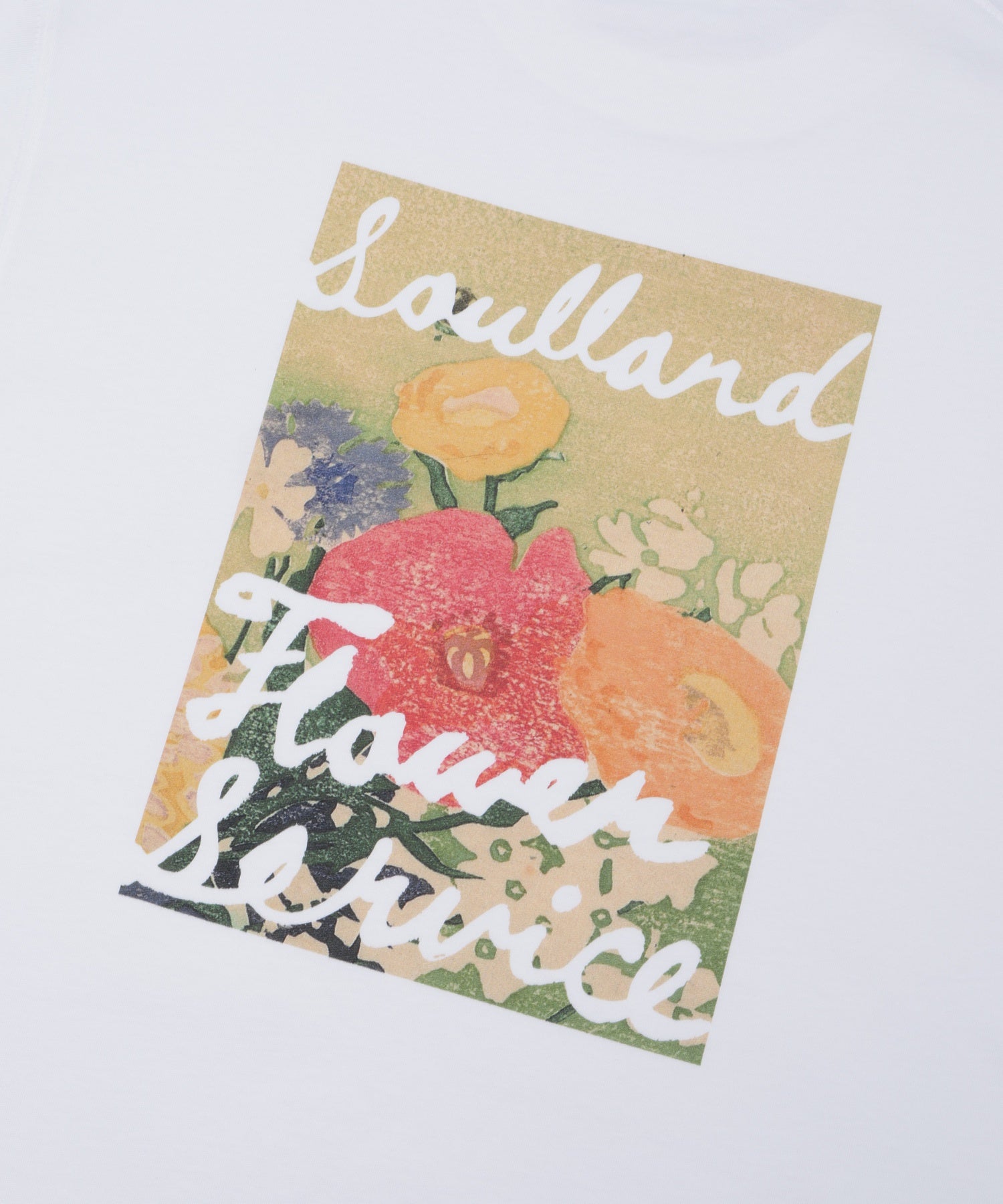 SOULLAND/ソウルランド/KAI flowerservice T-shirt 61006-1063