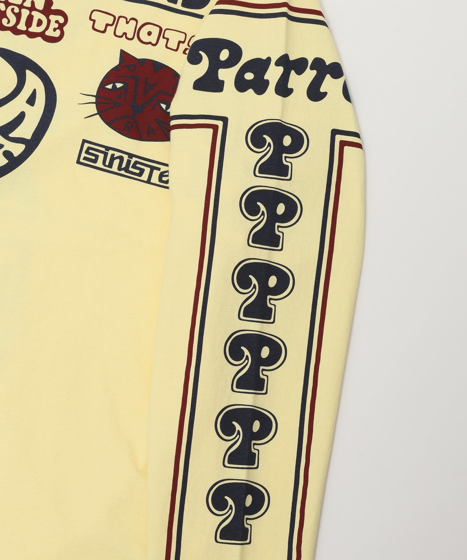 by Parra/パラ/Never sinister long sleeve t-shirt 55265