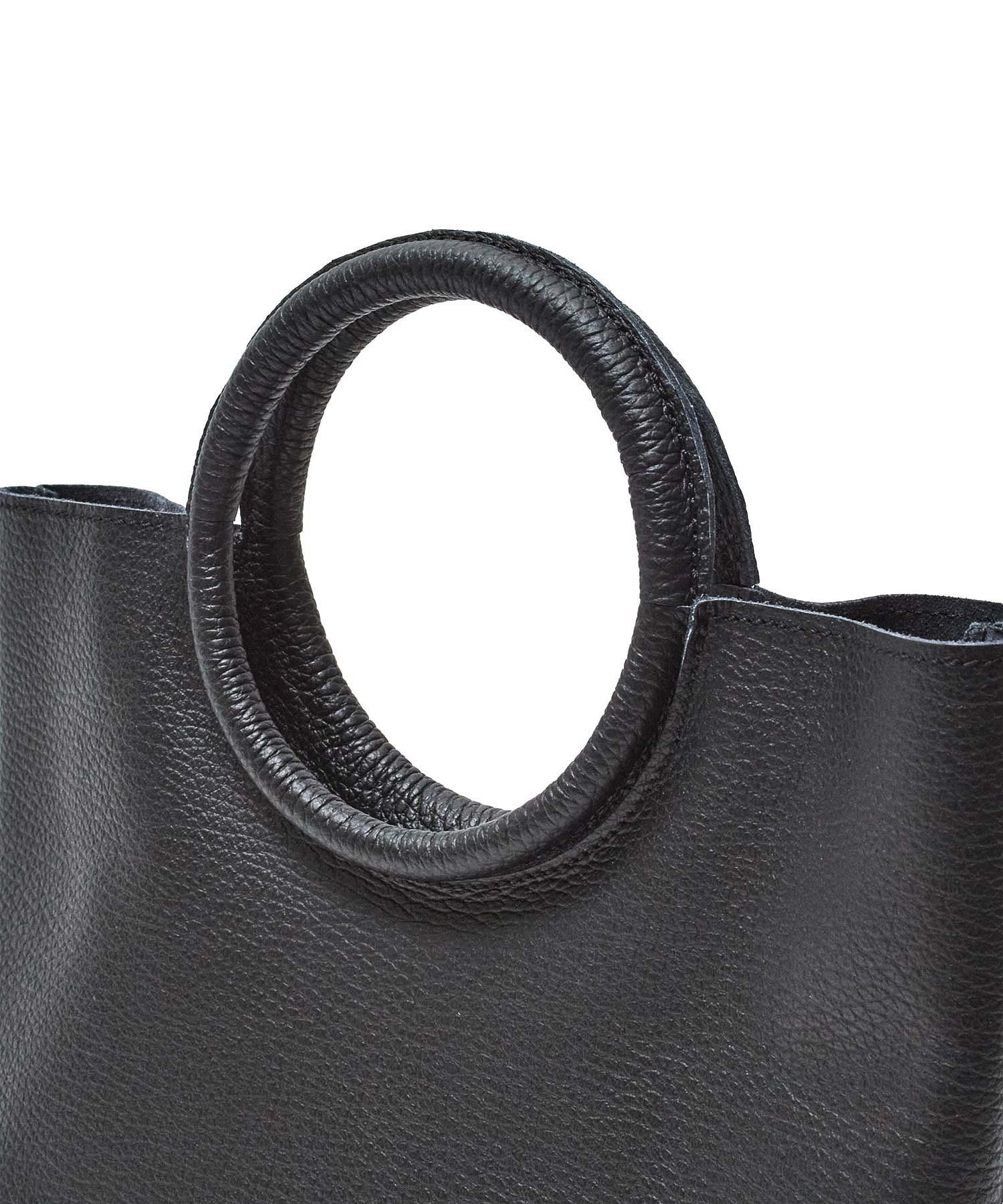 MILLELA FIRENZE/CIRCLE HANDLE SHOLDER BAG