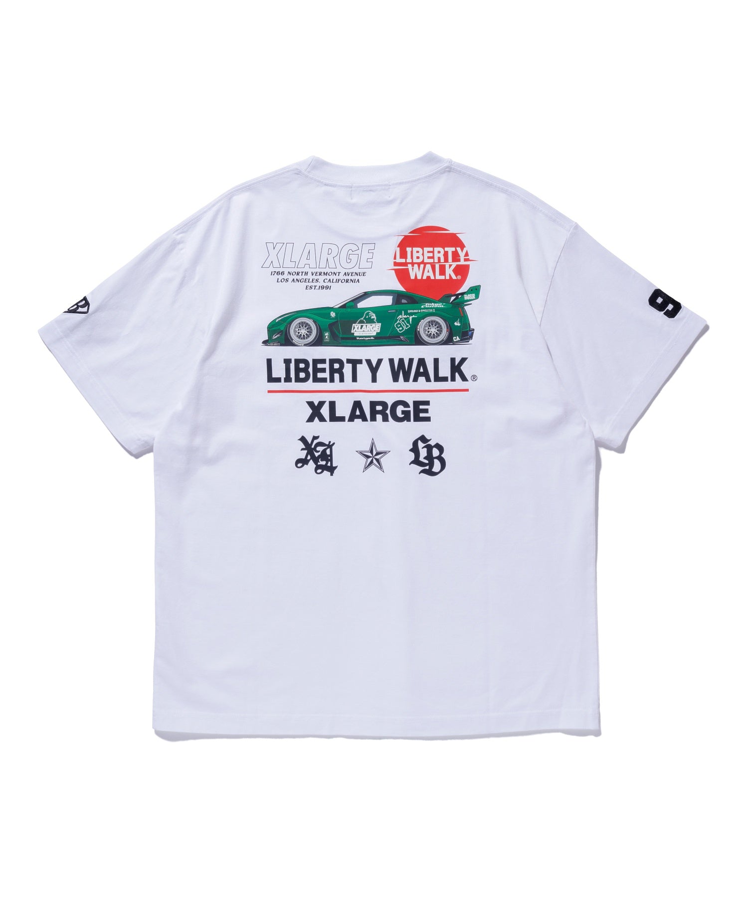 XLARGE×LIBERTY WALK S/S TEE