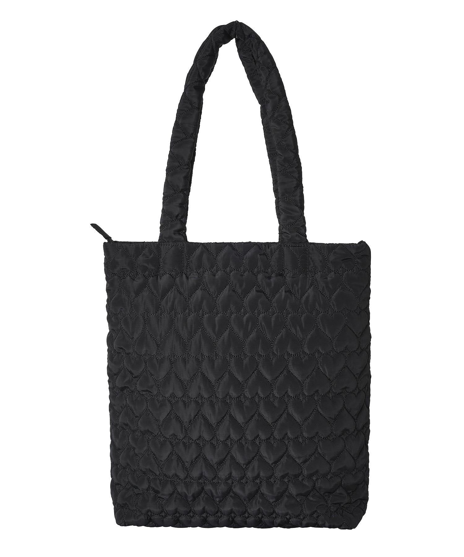 HEART QUILTED TOTE BAG MILKFED.