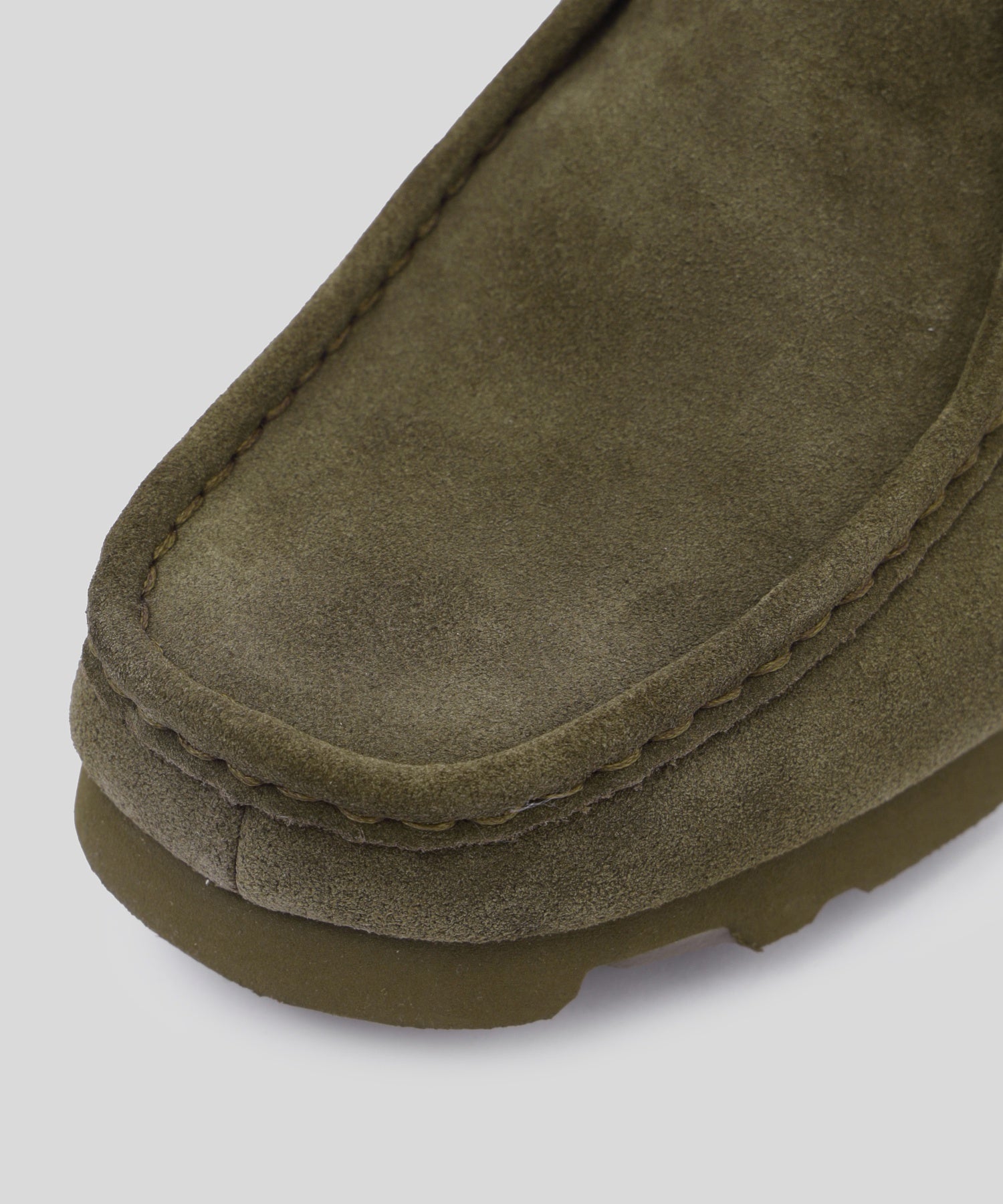 CLARKS/クラークス/WallabeeGTX Dark Olive Sde 26329289